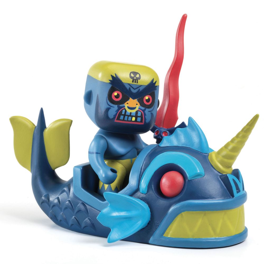 Djeco Arty Toys Terrible & Monster - Creative Art Toy for Kids - Perfect for Imaginative Play & Monster-Themed Parties