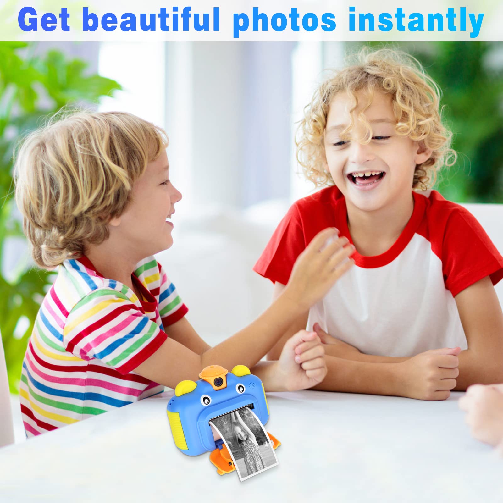 15 Rolls Kids Instant Print Camera Paper - 57x30mm Premium Thermal Photo Printer Refill Paper for Children's Fun & Creative Moments, Birthday Parties, Travel Souvenirs, and DIY Projects