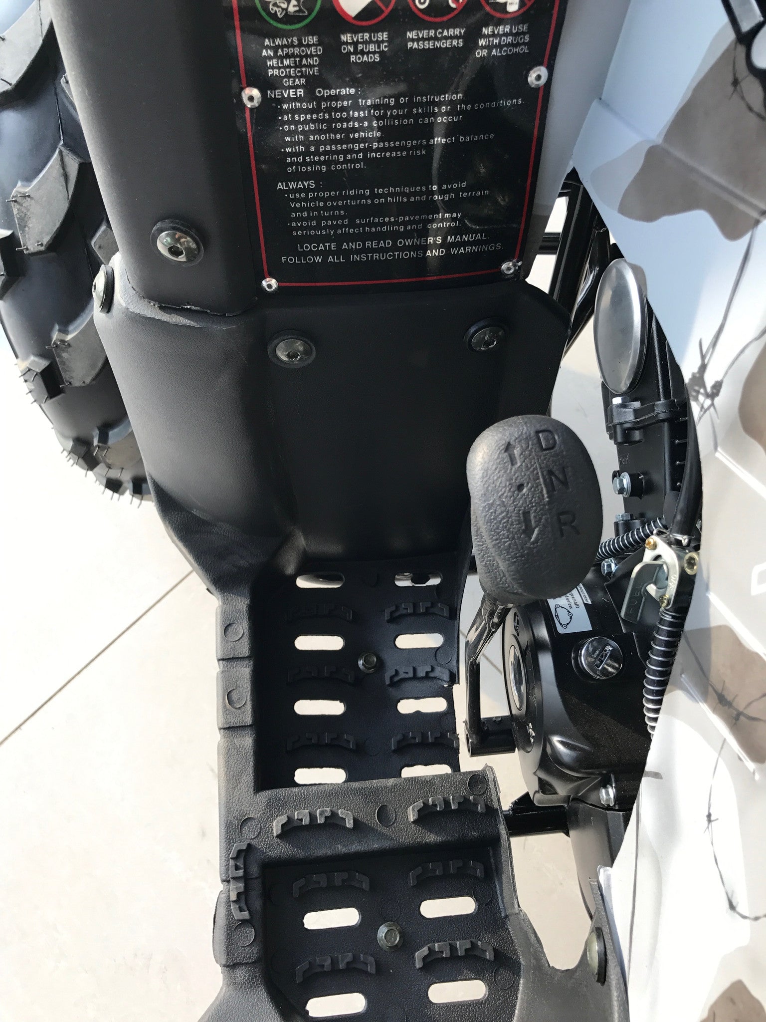 Venom Kodiak 125cc ATV - Fully Automatic with Reverse Gear for Off-Road Adventure & Trail Riding