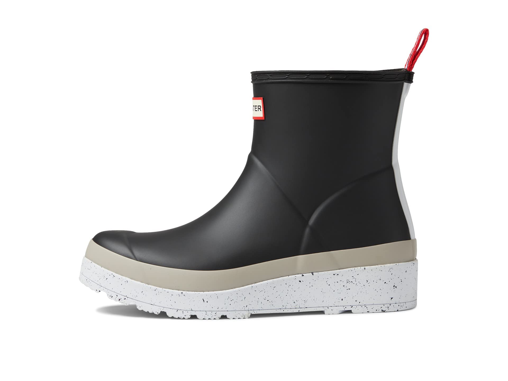 HUNTER Women's Play Short Speckle Sole Waterproof Rain Boots - Comfortable & Stylish for Outdoor, Gardening, and Festivals