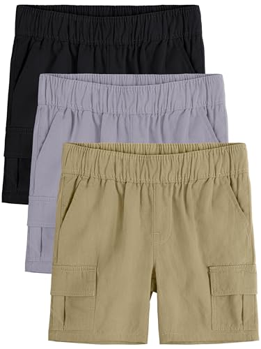Black, Khaki, Gray