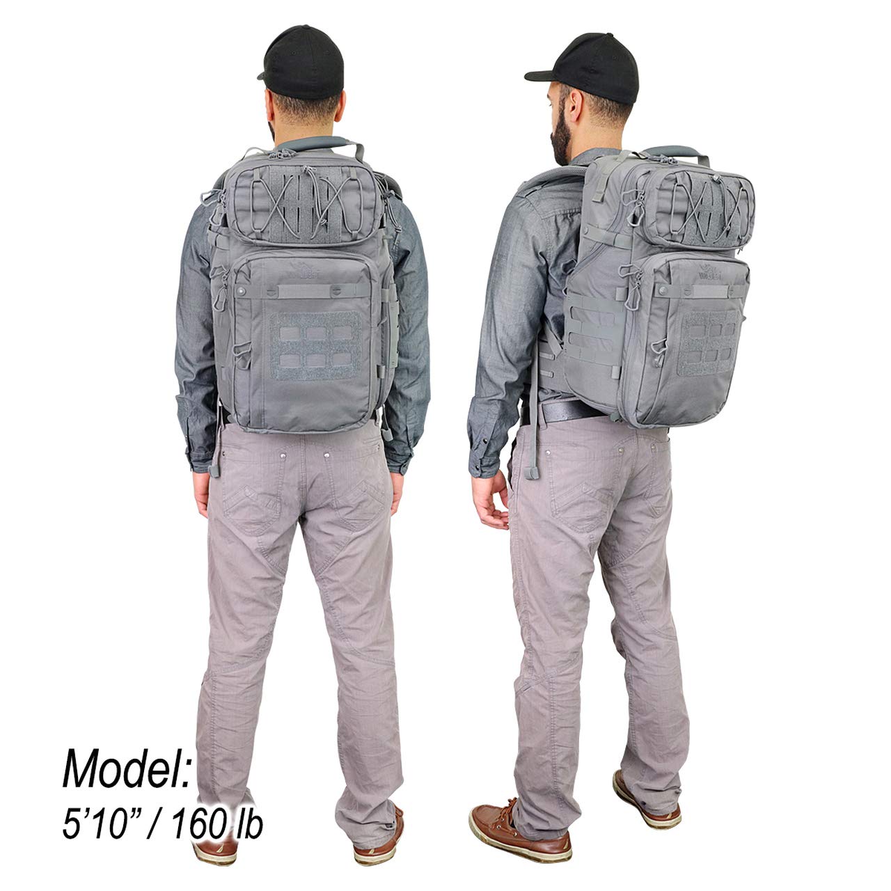 VANQUEST TRIDENT-32 (Gen-3) Tactical Backpack - Durable Military Style EDC Pack for Hiking, Travel & Outdoor Adventures