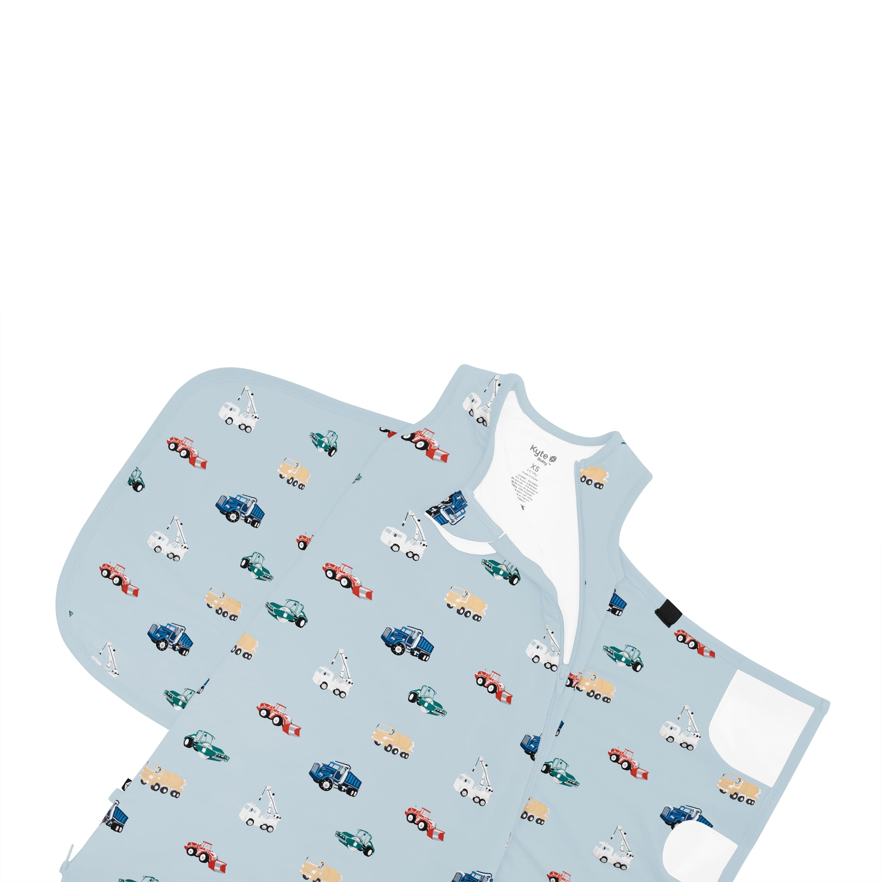 Construction Themed Baby Sleep Sack Swaddle Blanket - Soft & Breathable for Newborns & Infants - Perfect for Nursery, Daycare & Travel