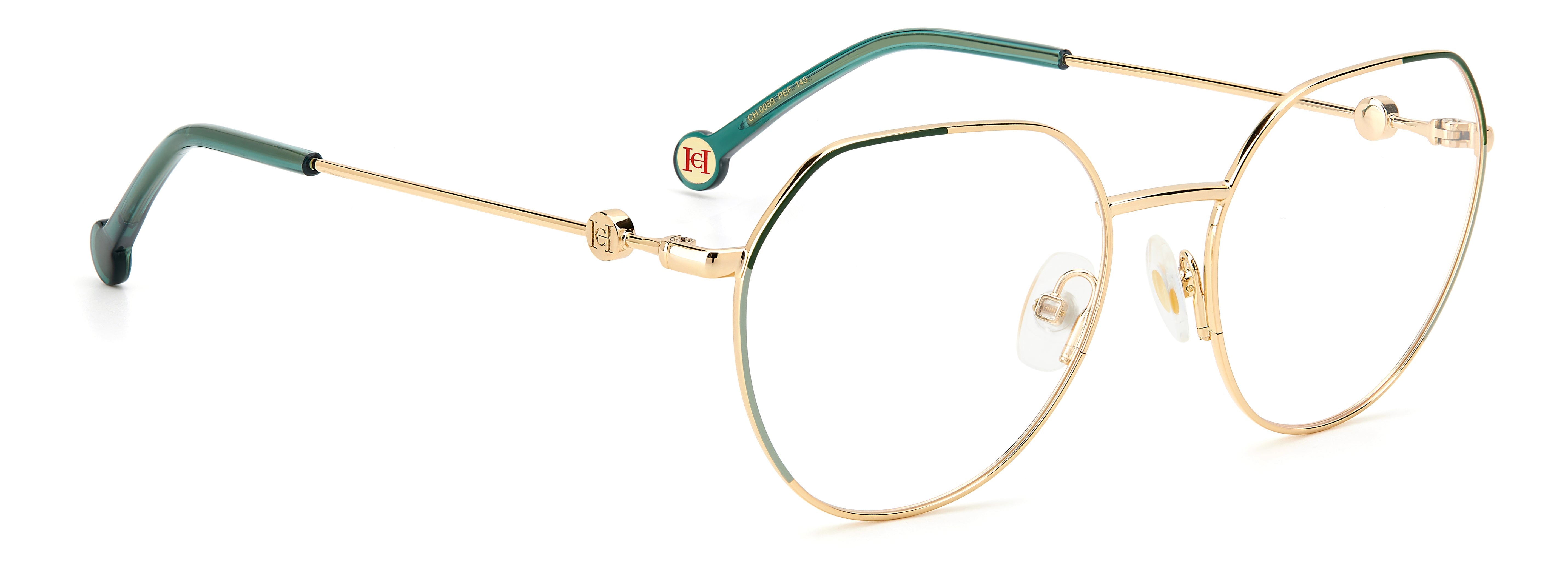 Carolina Herrera CH 0059 Women's Sunglasses - Luxury Designer Shades for Women - UV Protection & Fashionable Eyewear - Perfect for Beach, Driving & Outdoor Activities