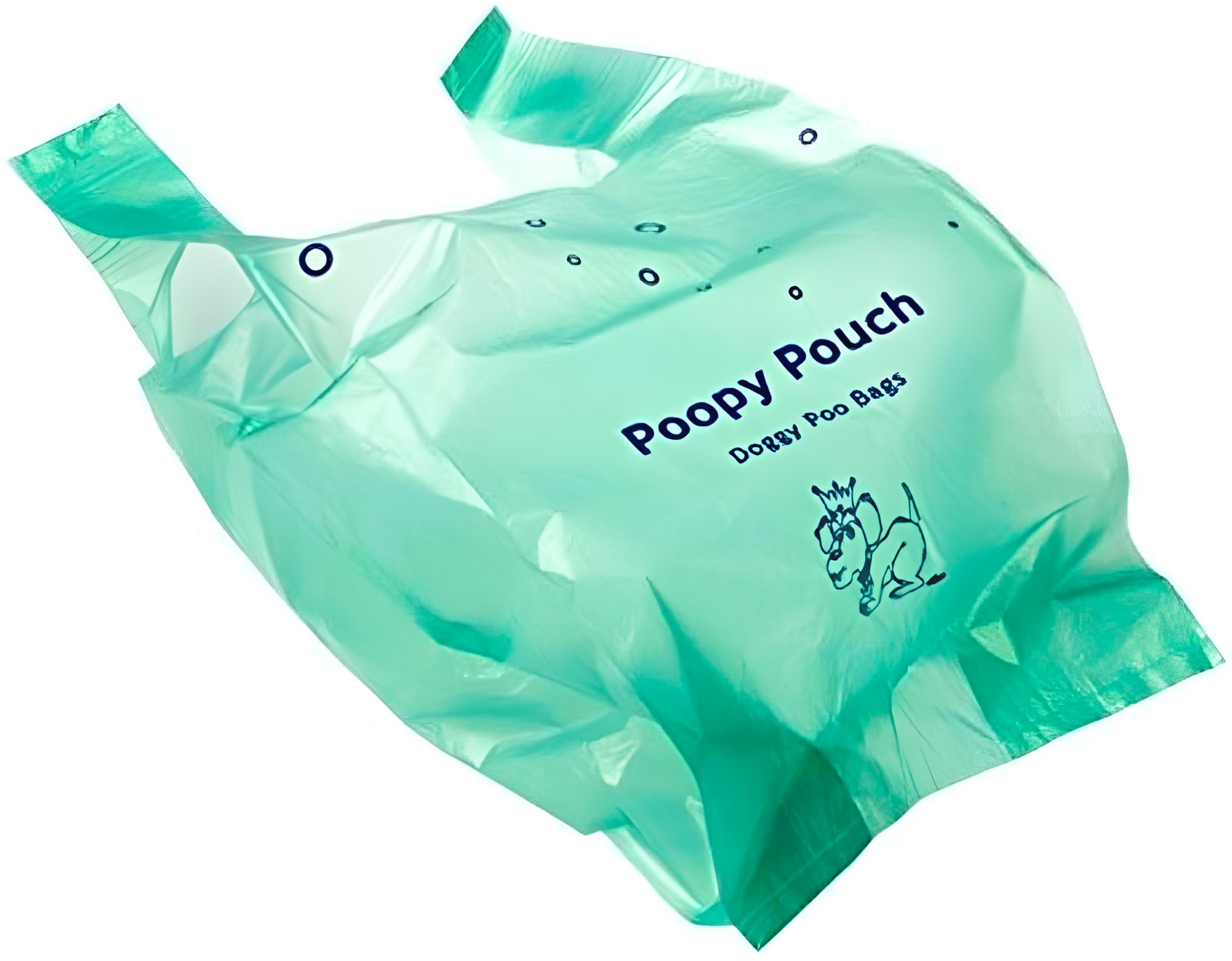 Lemon Scented Tie-Handle Dog Poop Bags - 2400 Count (6 Rolls x 400 Bags) - Biodegradable Pet Waste Bags for Dogs & Cats - Perfect for Walks, Parks & Backyard Cleanup