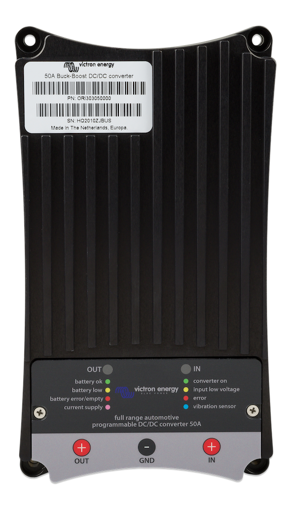 Orion 50A Buck Boost Voltage Converter - Step Up/Down Power Supply for RVs, Solar Systems & Off-Grid Applications