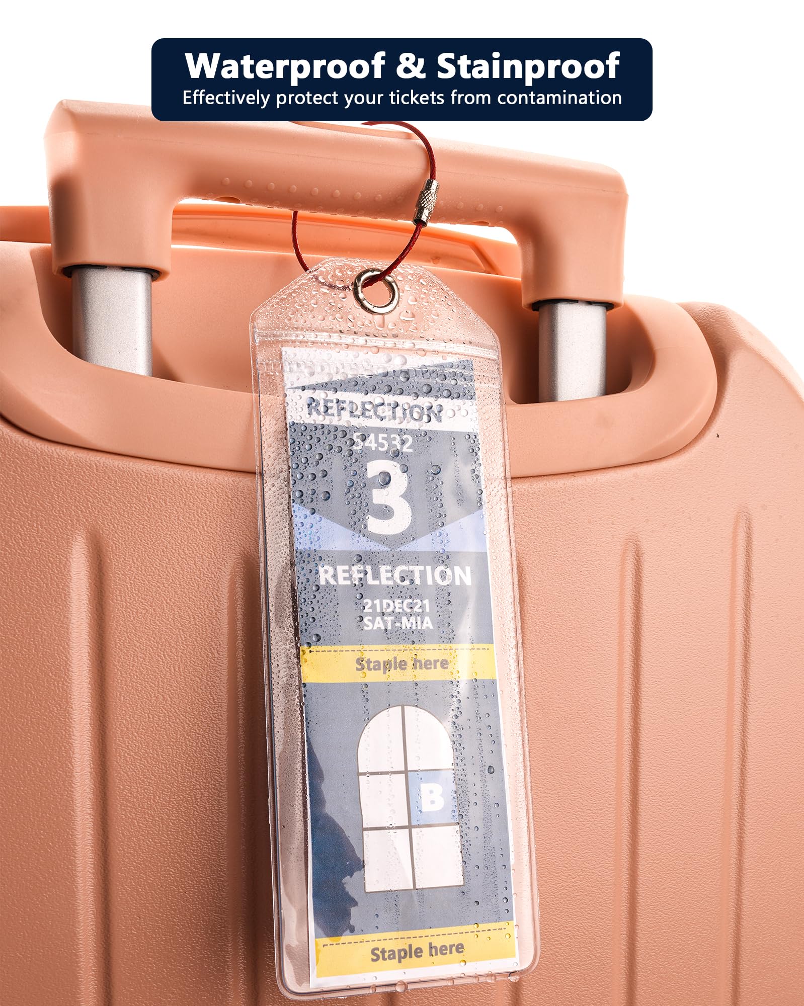 10-Pack Celebrity Luggage Tag Holders - Universal Fit for All Celebrity & Royal Caribbean Cruise Ships (2025-2026) | Durable Cruise Essentials for Easy Baggage Identification