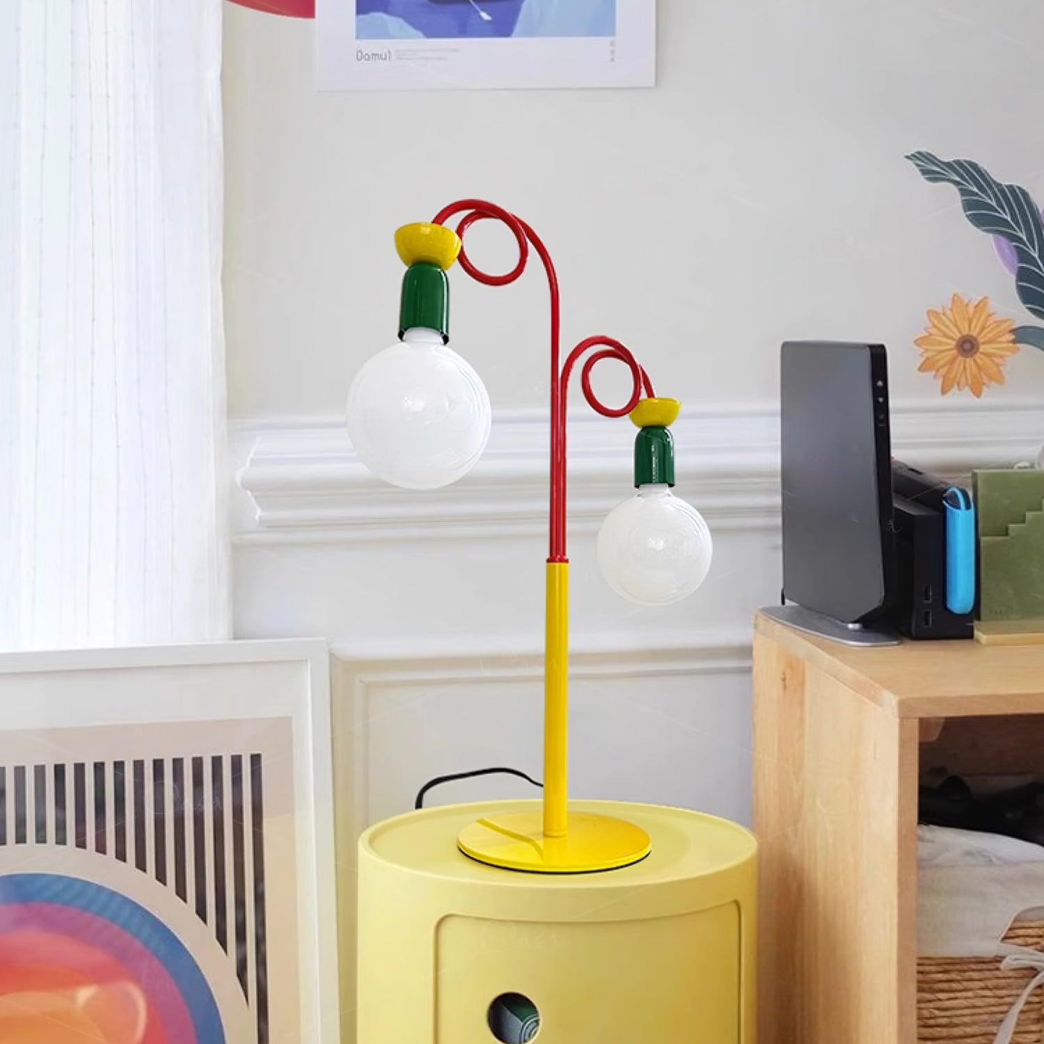 Circulo Play Table Lamp - Modern LED Night Light for Kids & Nursery - Perfect for Bedtime Reading & Room Decor