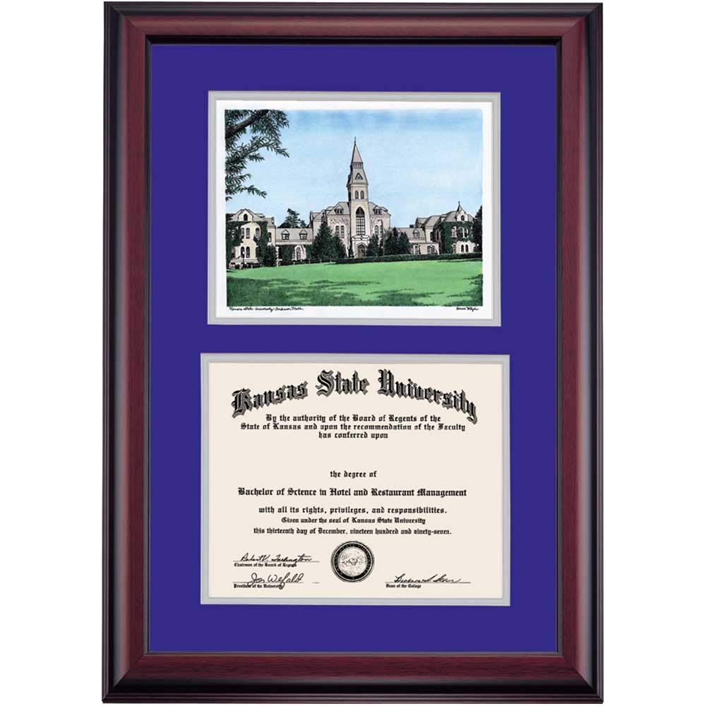 Premium Kansas State University Wildcats Diploma Frame | 8.5