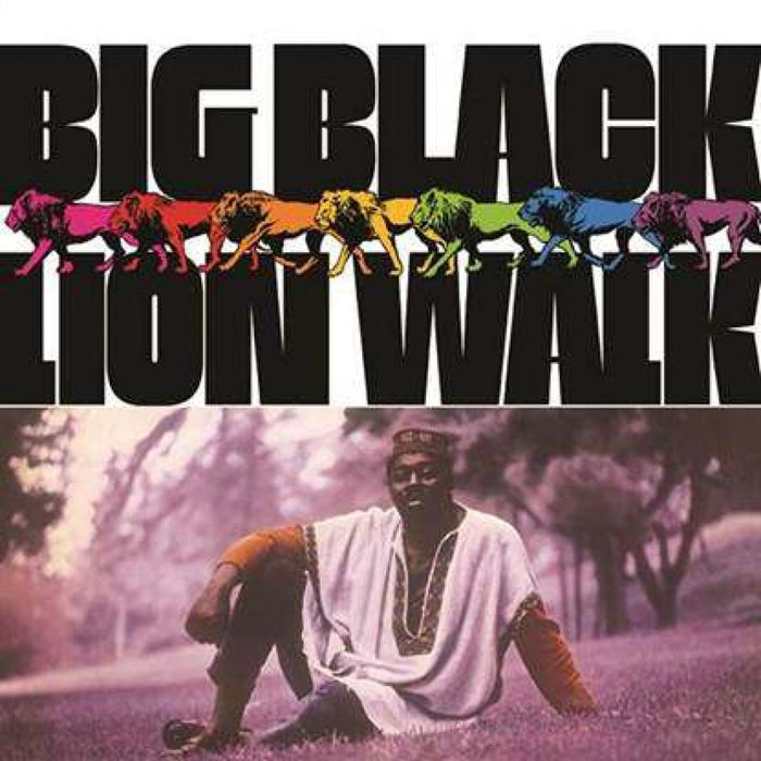 Big Black - Lion Walk (Purple Vinyl) | Limited Edition Collectible Record | Perfect for Vinyl Enthusiasts & Music Collectors | Great for Home Listening & Gifts