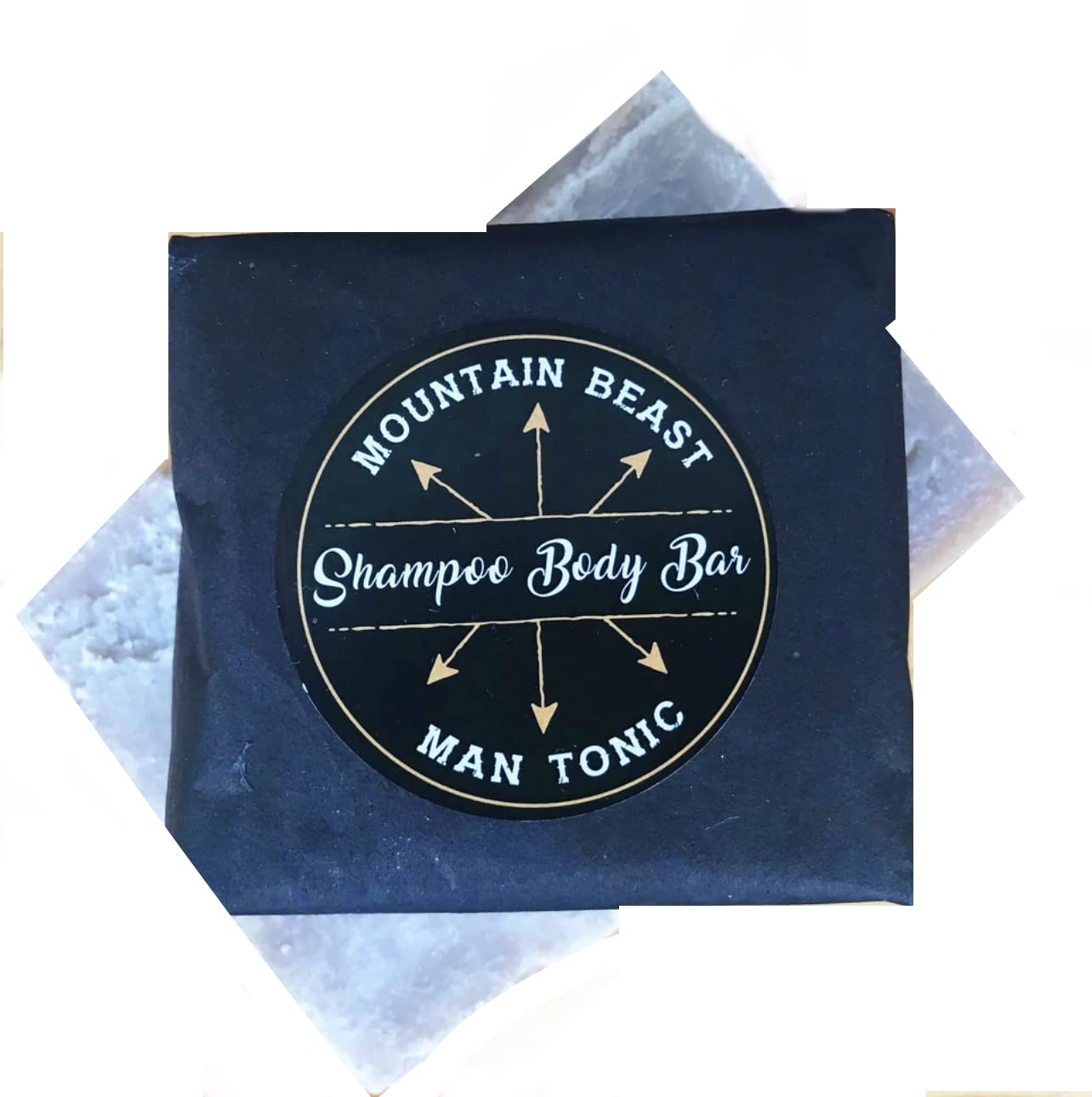 Natural Organic Cedarwood Soap Bar for Men | Handmade in USA | All-in-One Shampoo, Body & Beard Wash | Mountain Beast Man Tonic | Outdoor Adventure, Camping & Travel Essential