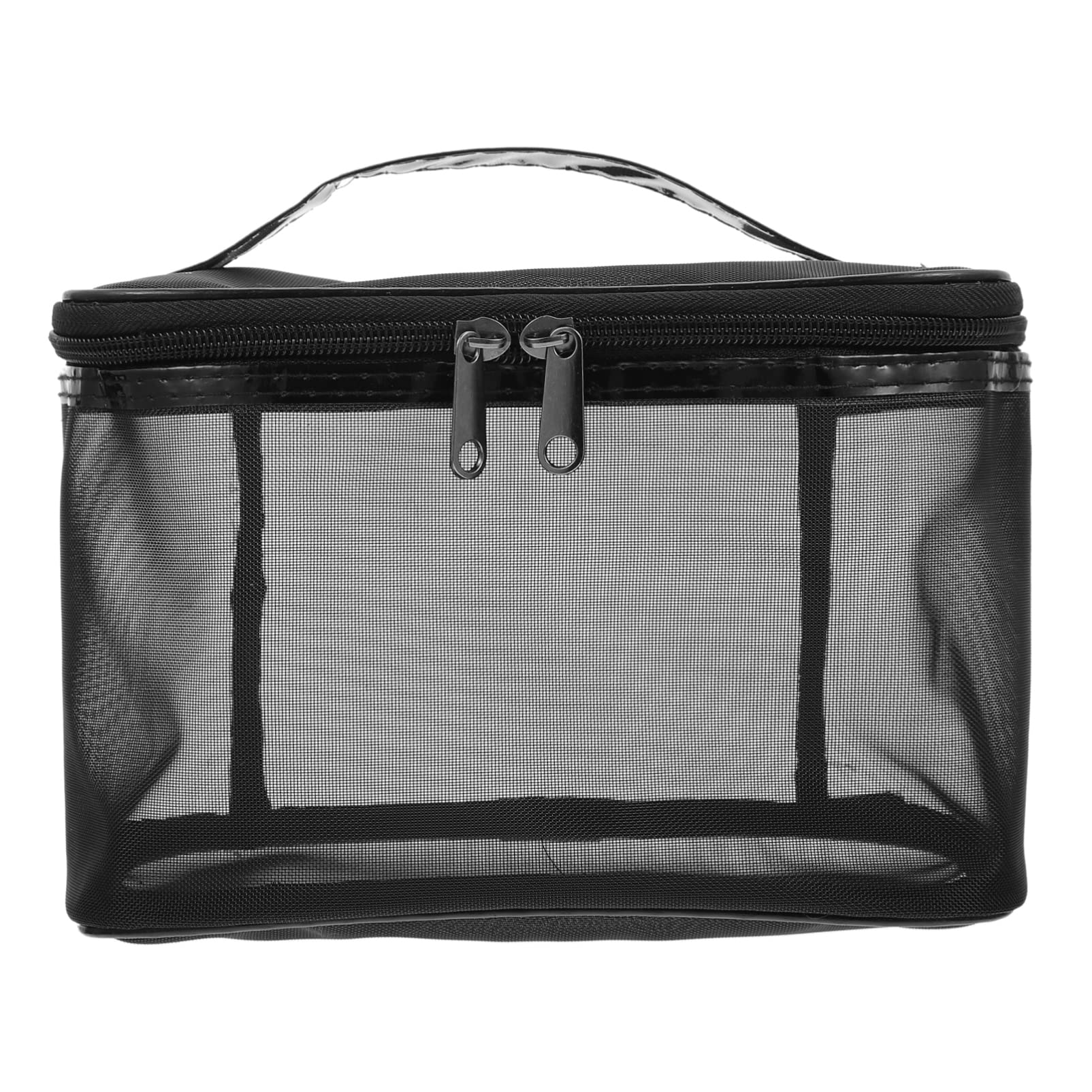 GALPADA 2-Pack Mesh Cosmetic Bags for Travel - Waterproof Makeup Pouch & Toiletry Organizer | Portable Storage for Cosmetics, Toiletries, Jewelry | Perfect for Vacation, Gym, Daily Use