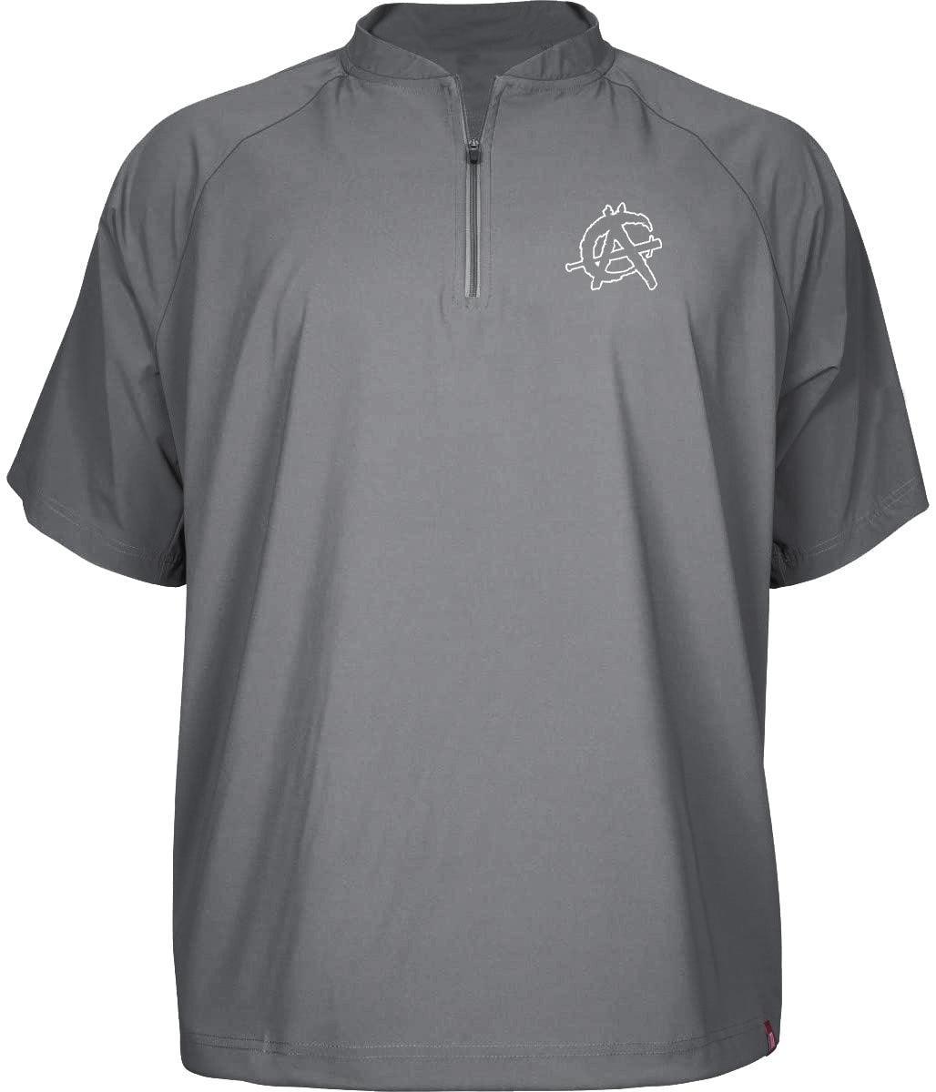 Anarchy ChampLite Short Sleeve Cage Jacket - Lightweight Breathable Workout Top for Gym, Running & Outdoor Sports