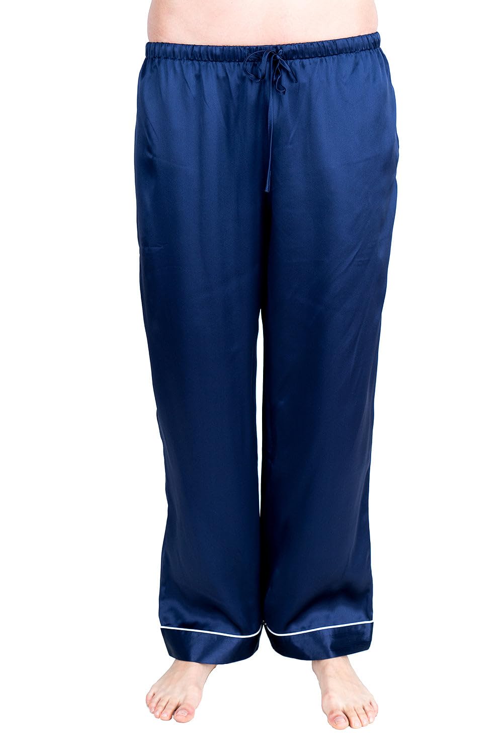 Luxury 100% Mulberry Silk Pajama Pants for Women - Soft & Breathable Sleepwear Set - Perfect for Relaxing at Home, Spa Days & Romantic Getaways