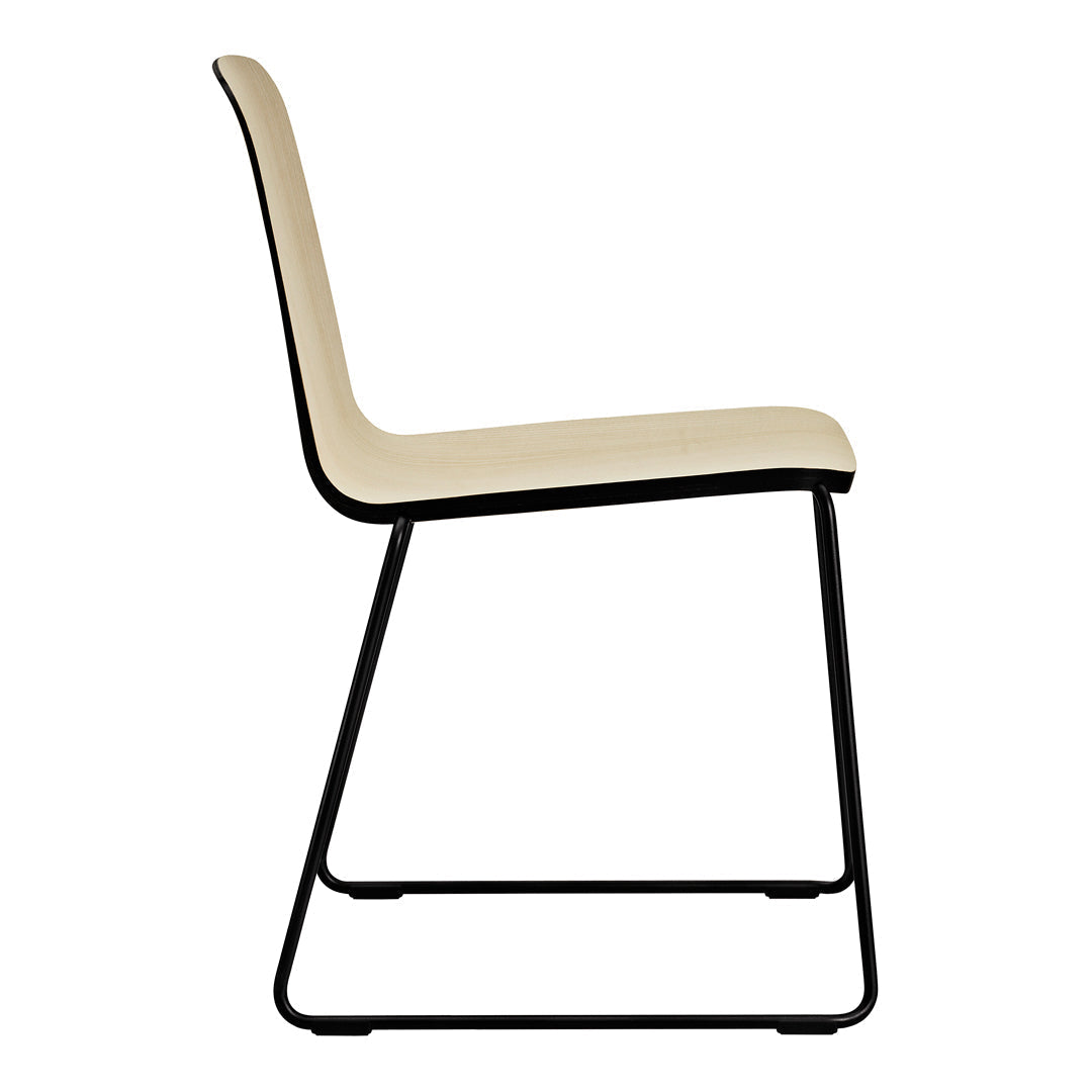 Just Chair - Heavy Duty Steel Stackable Chair for Office, Restaurant & Events - Durable & Space-Saving Seating Solution