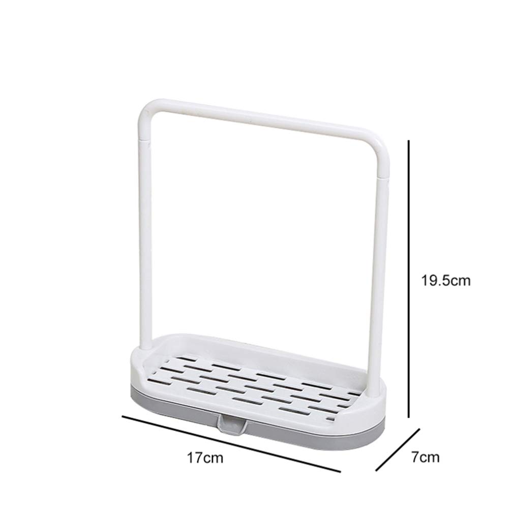 Stainless Steel Kitchen Towel Holder & Dish Drying Rack - Space Saving Wall Mount or Countertop Towel Organizer for Kitchen, Bathroom - Perfect for Hanging Dishcloths, Hand Towels & Cleaning Rags
