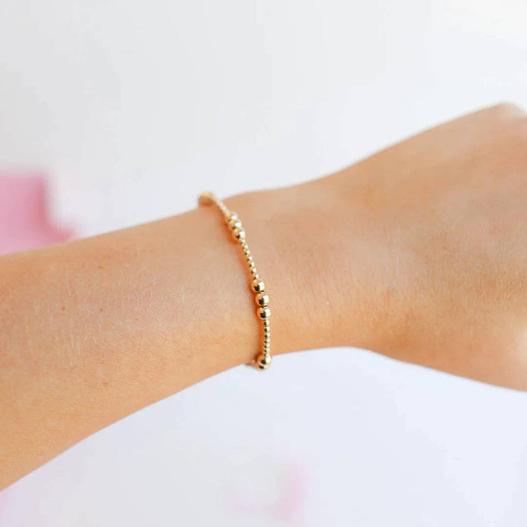 ILY Gold Bracelet for Kids - Adjustable & Hypoallergenic Jewelry for Girls & Boys | Perfect for Birthdays, Parties & Special Occasions