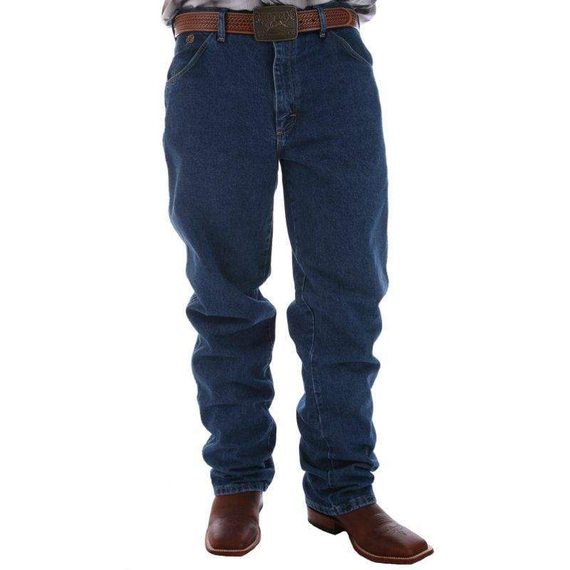 Wrangler George Strait Relaxed Fit Men's Jeans - Comfortable Denim Pants for Casual Wear & Outdoor Activities