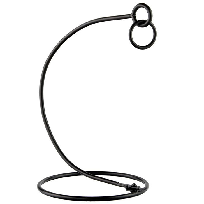 Sturdy Metal Tabletop Stand for Glass Sphere Hummingbird Feeders - Perfect for Outdoor Garden, Patio, and Backyard Bird Watching