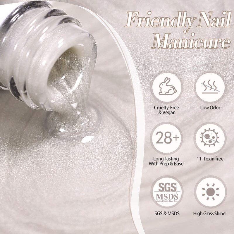 Water Light Cat Magnetic Gel Polish - First Love MY03 (10ml) - Long-Lasting Nail Polish for Salon & Home Manicures