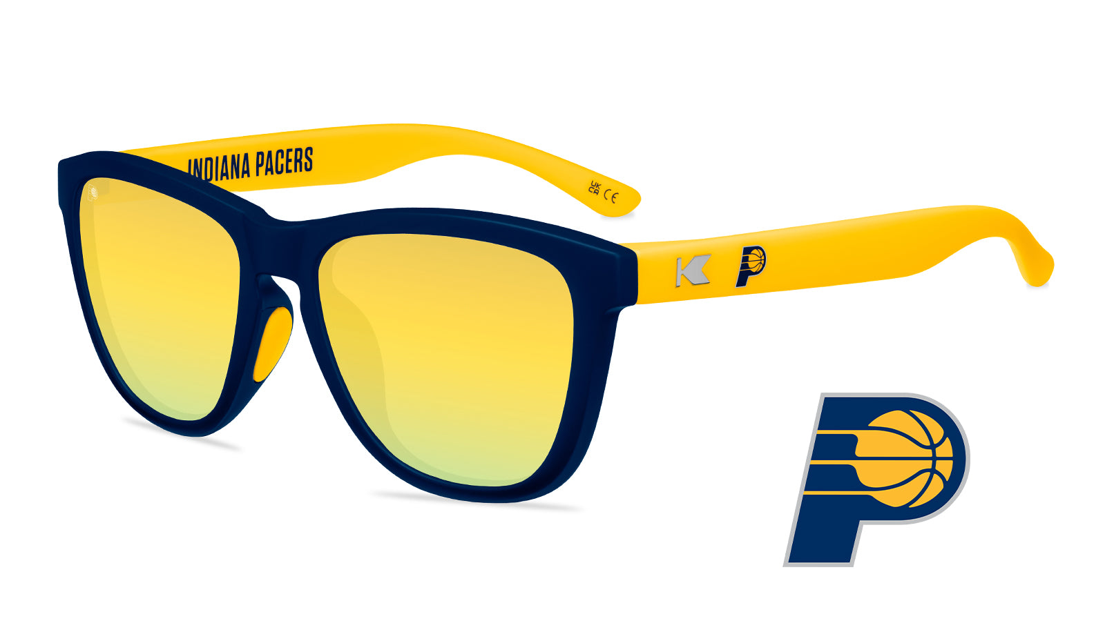 Indiana Pacers NBA Team Sunglasses - Polarized Sports & Outdoor Shades for Basketball Fans - Perfect for Games, Beach & Driving