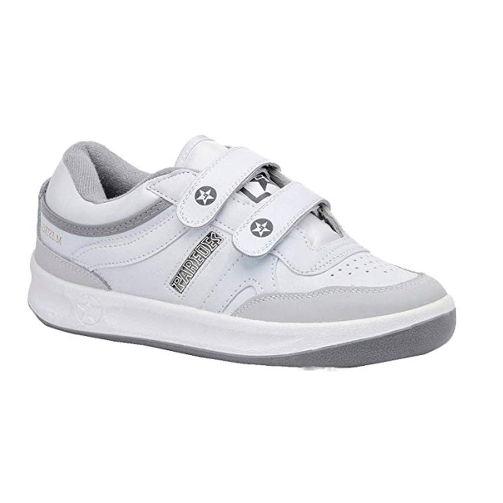 DEP. Estrella White Velcro Shoes - Comfortable & Stylish Sneakers for Women, Men, and Kids - Perfect for Running, Walking, and Casual Wear