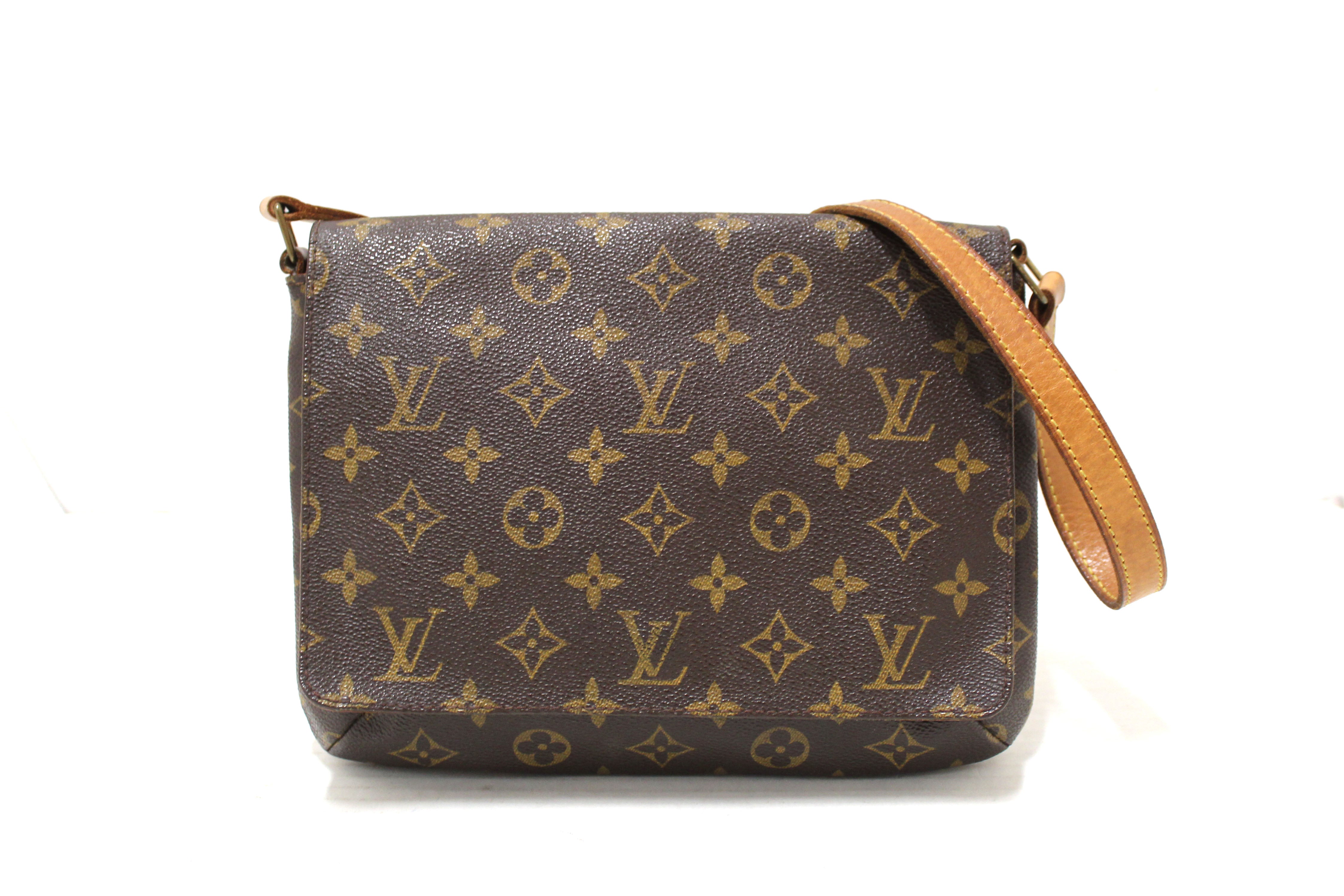 Authentic Louis Vuitton Monogram Musette Tango Shoulder Bag - Luxury Vintage Crossbody Purse for Women, Perfect for Daily Use, Travel & Special Occasions