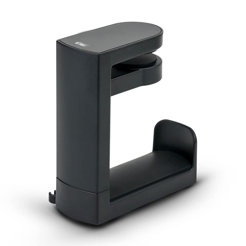 Universal PC Gaming Headset Stand - Adjustable Swivel Arm Headphone Hook Holder with Desk Clamp | Under Desk Headset Hanger Mount for Gaming, Office & Home Use (Black)