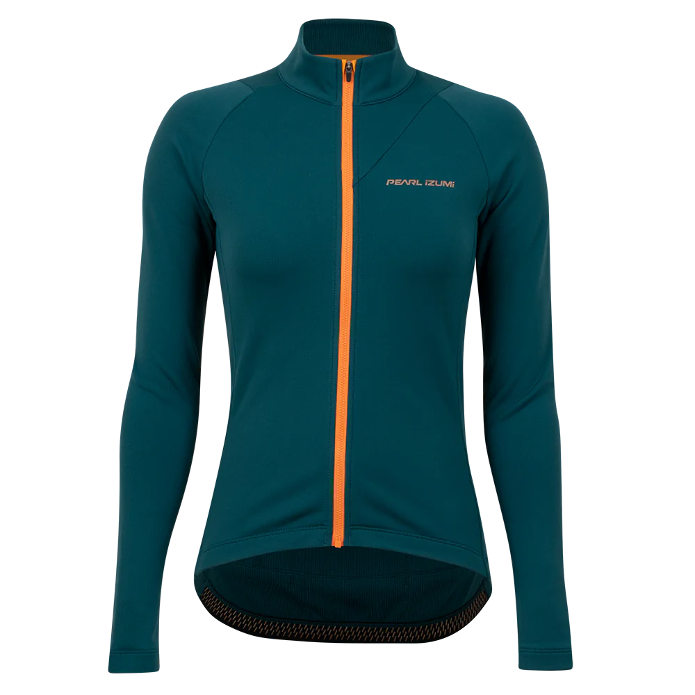 Women's Attack Thermal Jersey - Long Sleeve Fleece Lined Winter Shirt for Running, Hiking & Outdoor Activities - 11222109