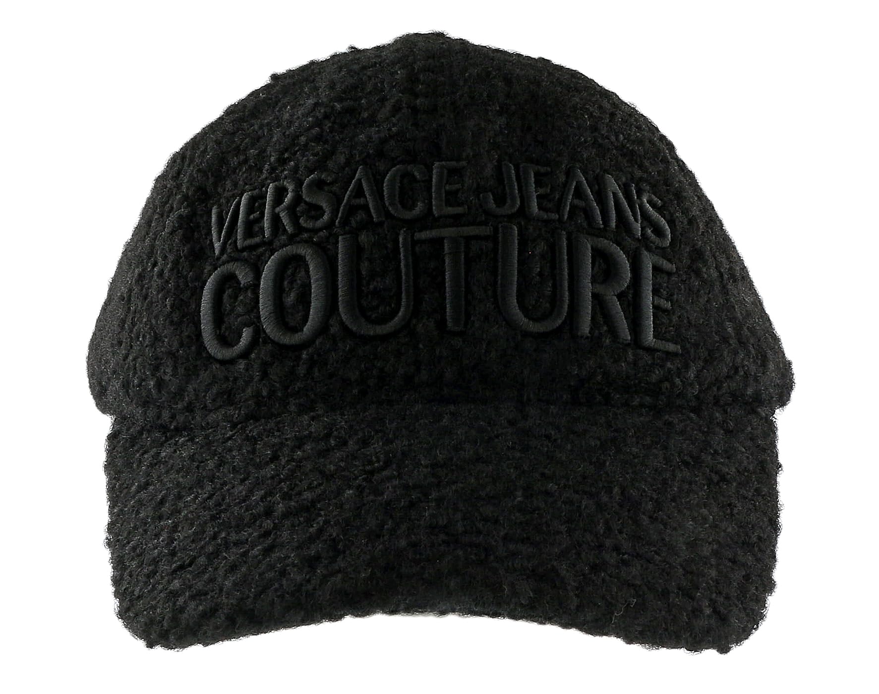 Versace Jeans Couture Black Signature Baseball Cap for Men - Stylish Designer Hat for Casual Wear, Street Fashion & Outdoor Activities
