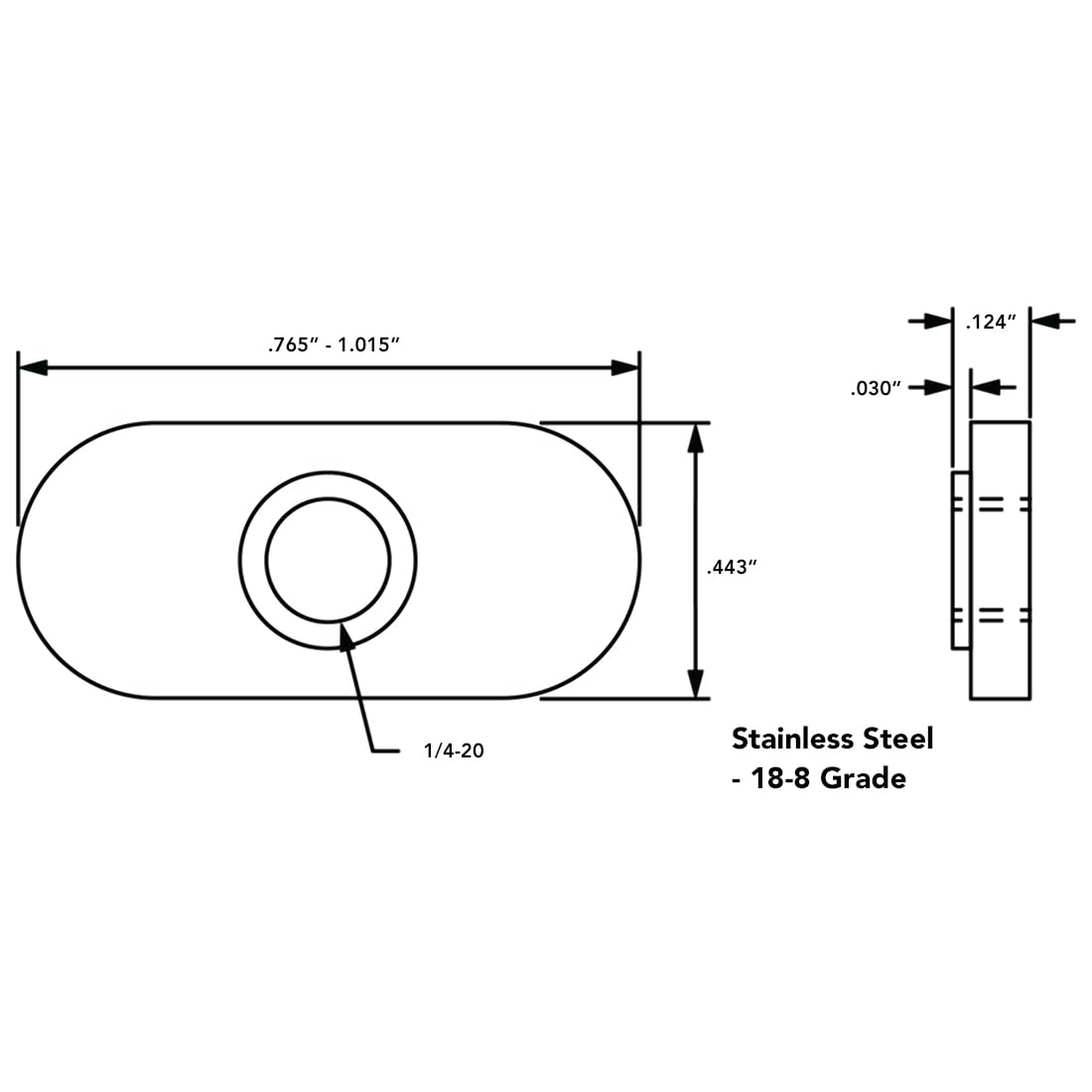 10 Series Stainless Steel 1/4-20 Centered Slide T-Nuts (25 Pack) - Compatible with 8020, 3675 & 10 Series Aluminum Extrusions - Perfect for DIY Projects, Furniture Assembly & Industrial Applications