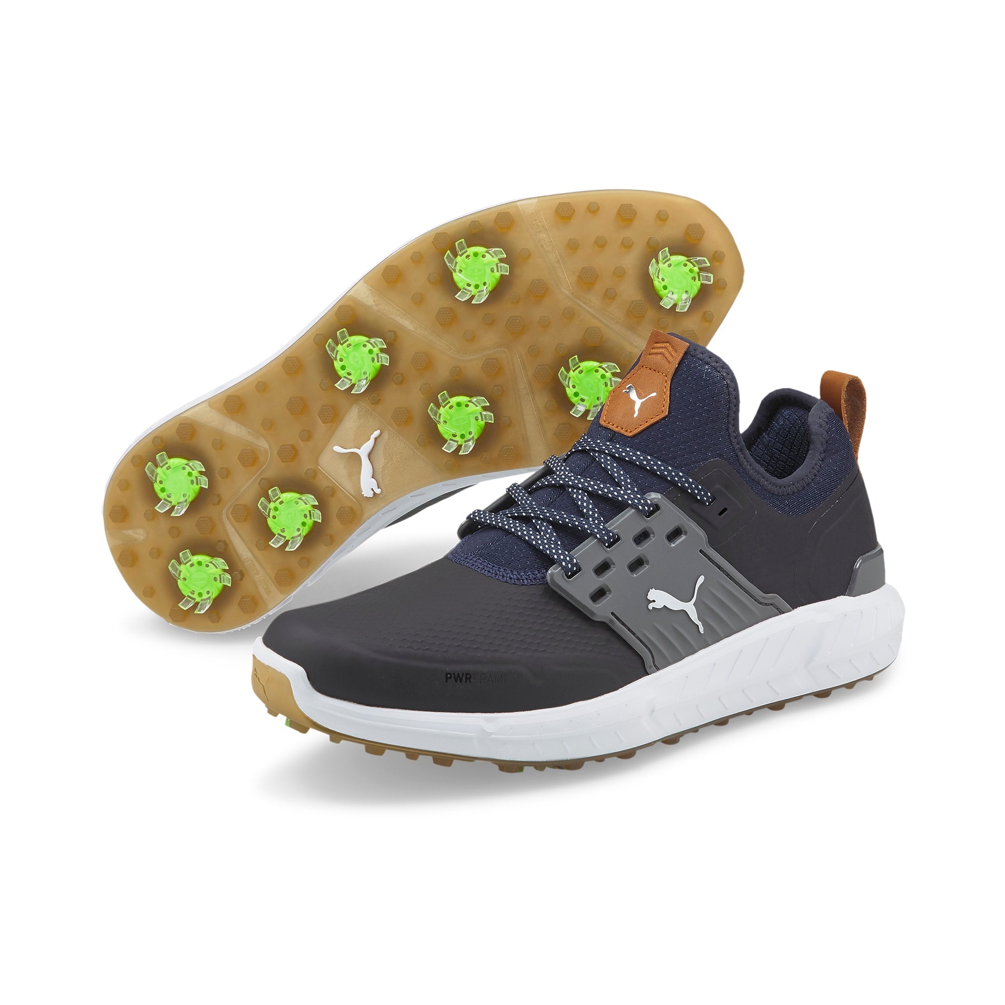 IGNITE ARTICULATE Men's Golf Shoes - Lightweight & Waterproof Spiked Golf Shoes for Men - Perfect for Walking the Course & Tournament Play