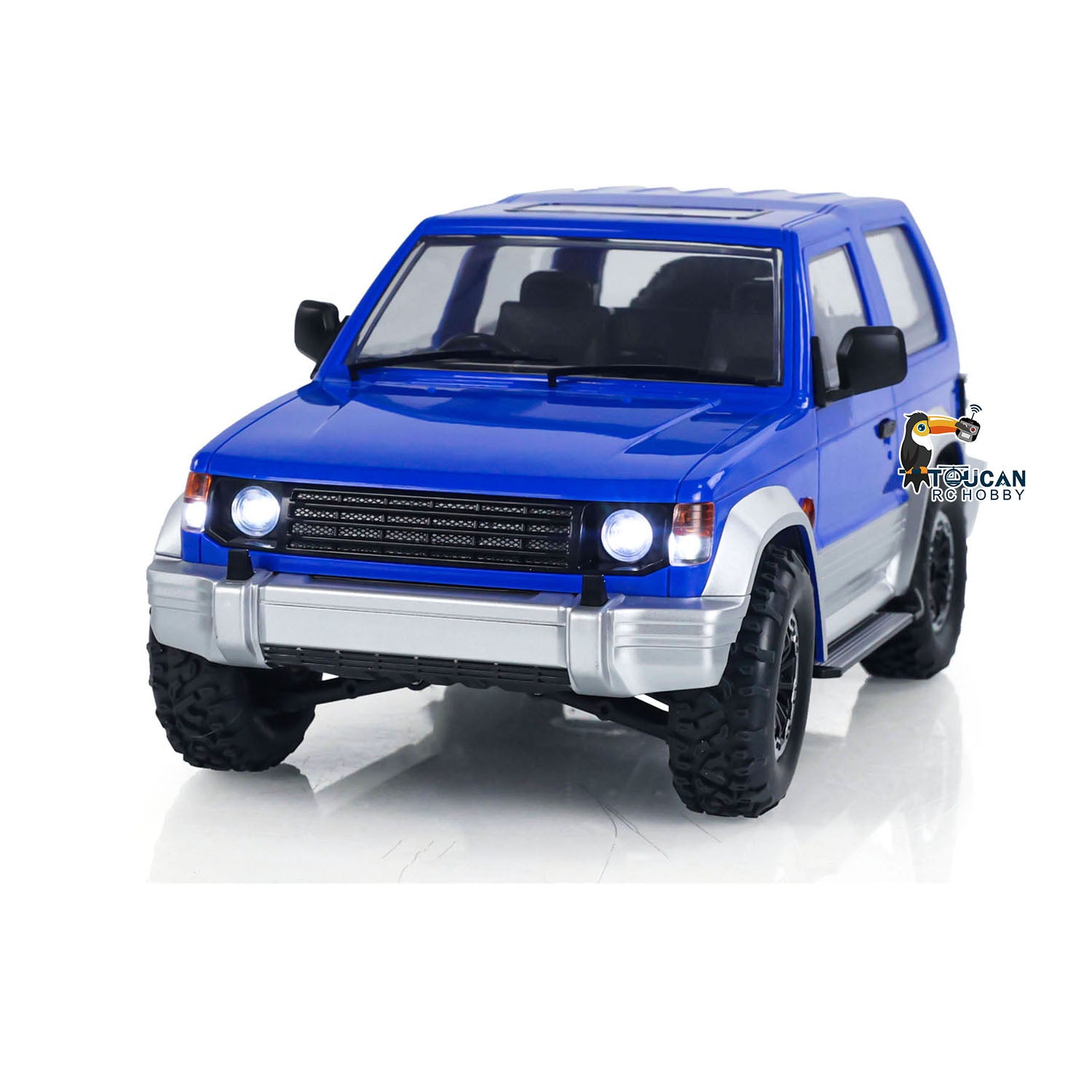 1/14 Scale 4WD V25 4x4 RC Crawler Car - Wireless Remote Control Off-Road Vehicle with LED Lights (US Stock) - Perfect for Rock Crawling, Trail Adventures & Backyard Racing