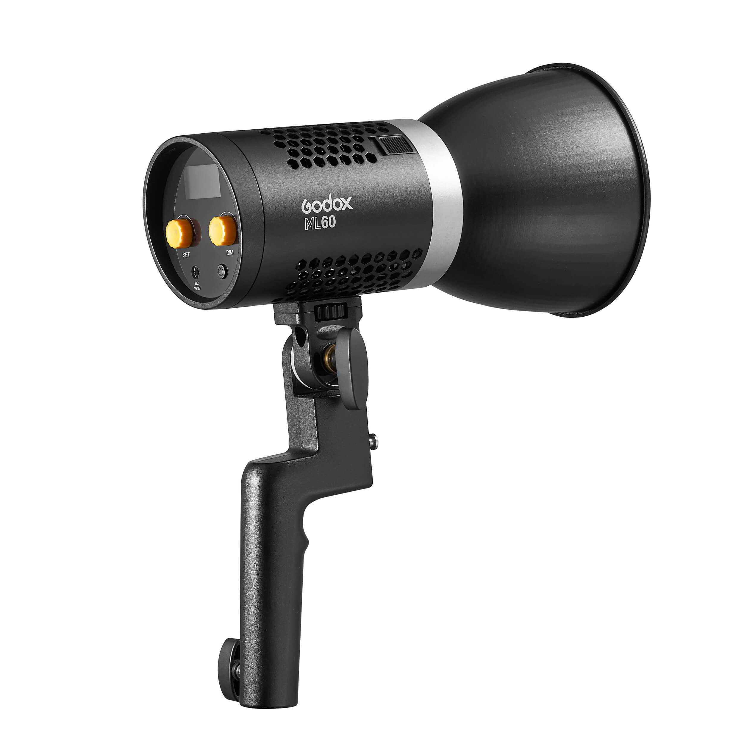 Godox ML Series Daylight Balanced 3-Head LED Video Light Kit (ML Kit1) - Perfect for YouTube, Photography, and Studio Lighting