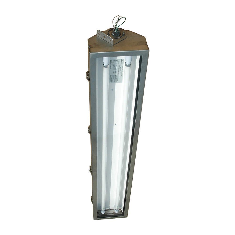 Larson Electronics HALSS-48-2L-T8-SFC Explosion Proof LED Light Fixture - 48 Inch T8 Tube, 64W - Ideal for Hazardous Locations, Oil Rigs, Chemical Plants & Industrial Facilities