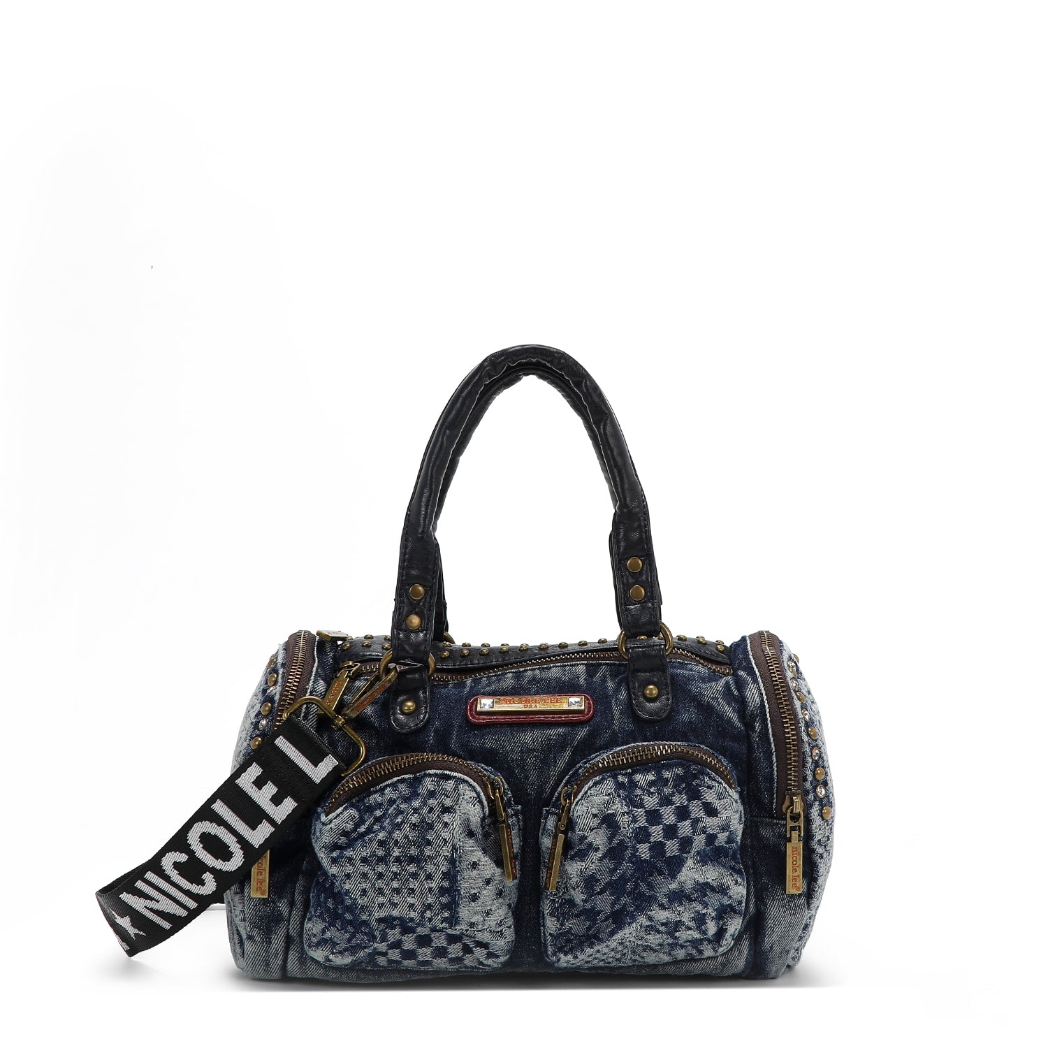 Washed Denim Mini Handbag for Women - Stylish & Trendy Crossbody Purse for Everyday Use, Travel & Shopping