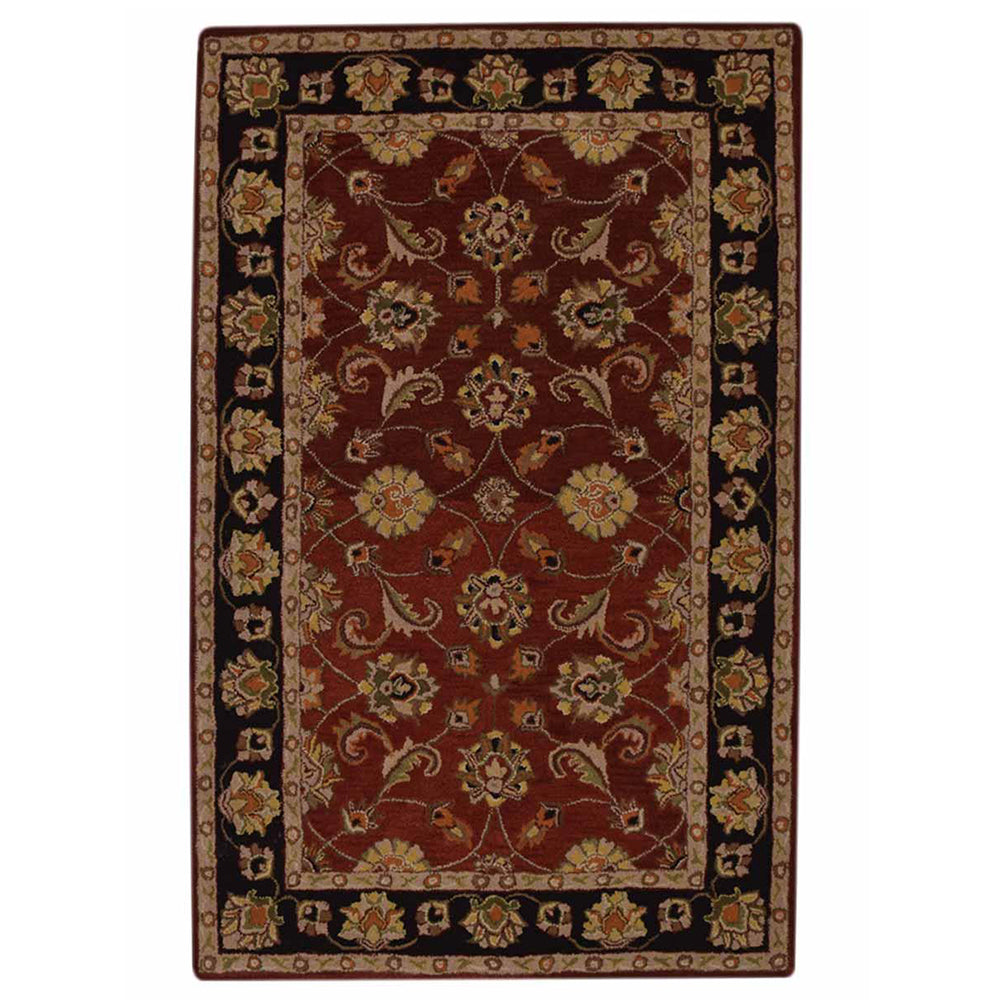 Premium Arak Hand Tufted Wool Rug - Soft & Durable Moroccan Style Area Rug for Living Room, Bedroom, or Office Decor
