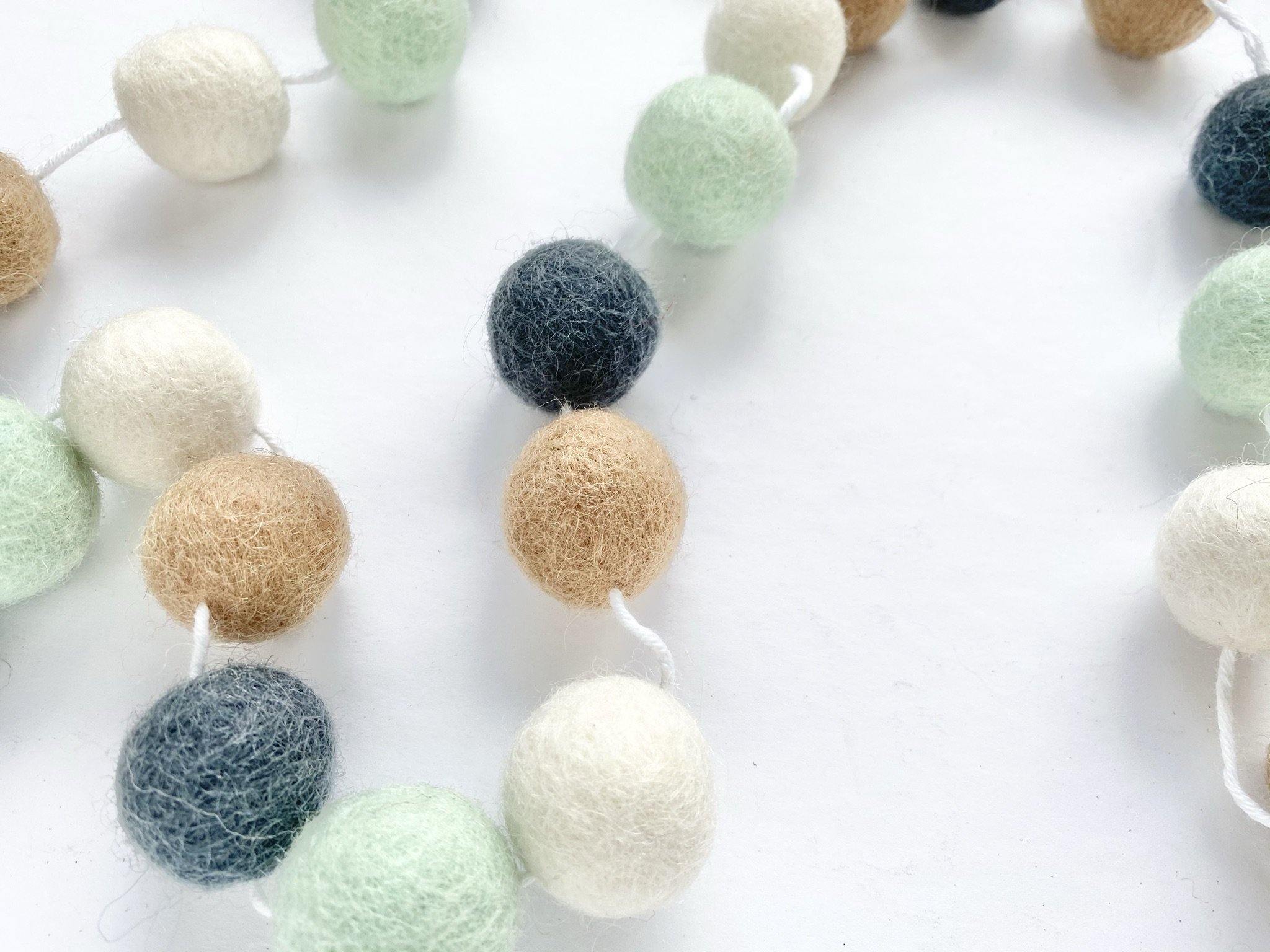Elegant Mint & Neutral Garland - Perfect for Weddings, Baby Showers & Home Decor