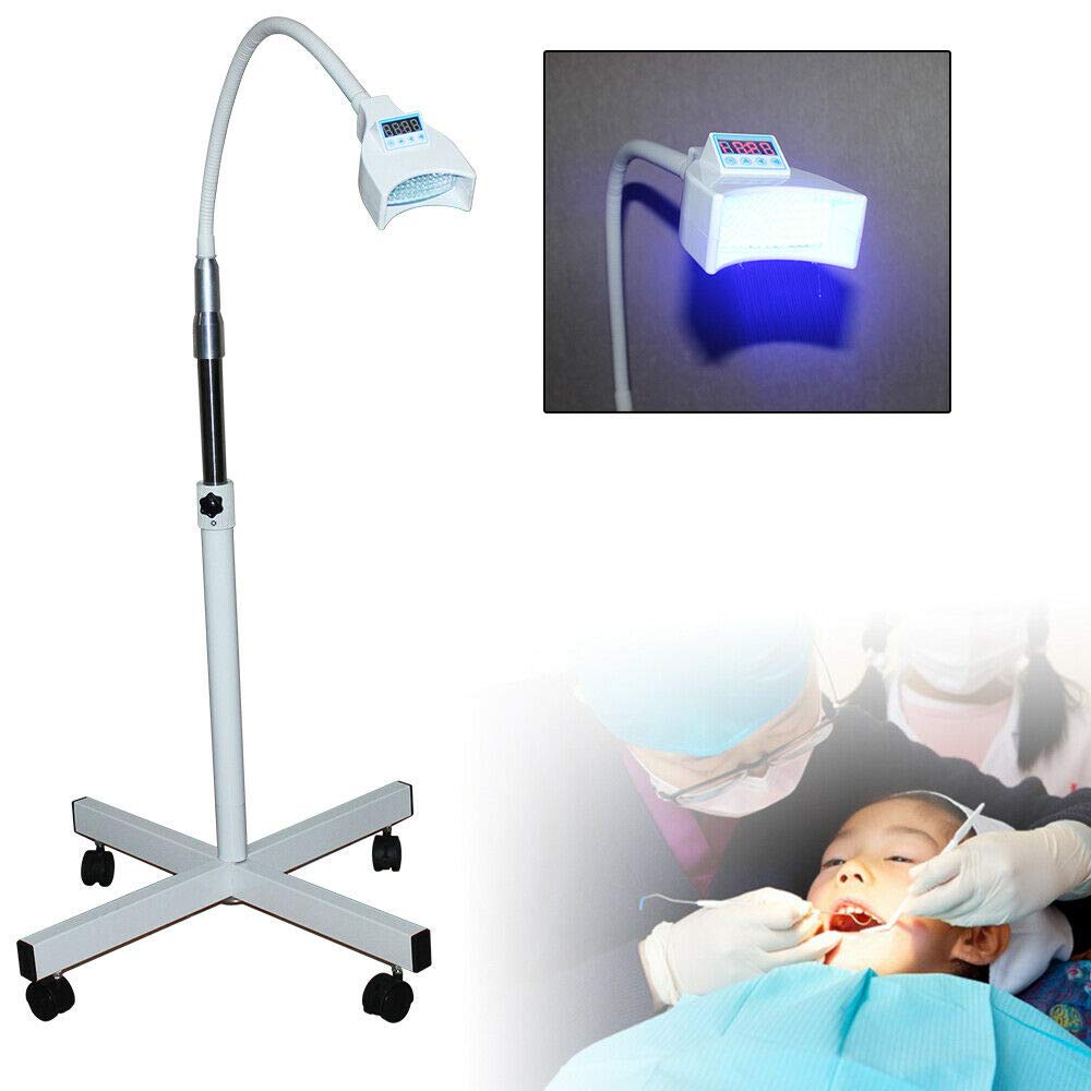 RANZIX LED Teeth Whitening Lamp - 9000MCD 21W Professional Dental Bleaching Light for Brighter Smile | Perfect for Home Use, Travel & Gifts