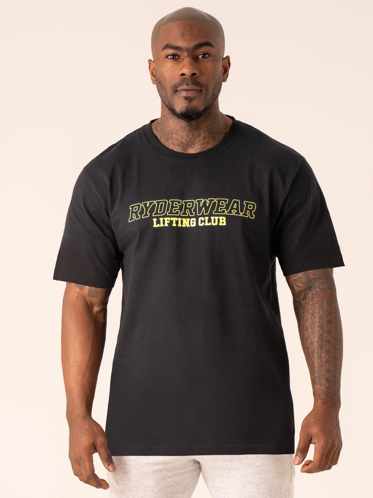 Lifting Club T-Shirt for Men & Women - Premium Black Cotton Workout Tee - Gym, Fitness, Bodybuilding & Casual Wear
