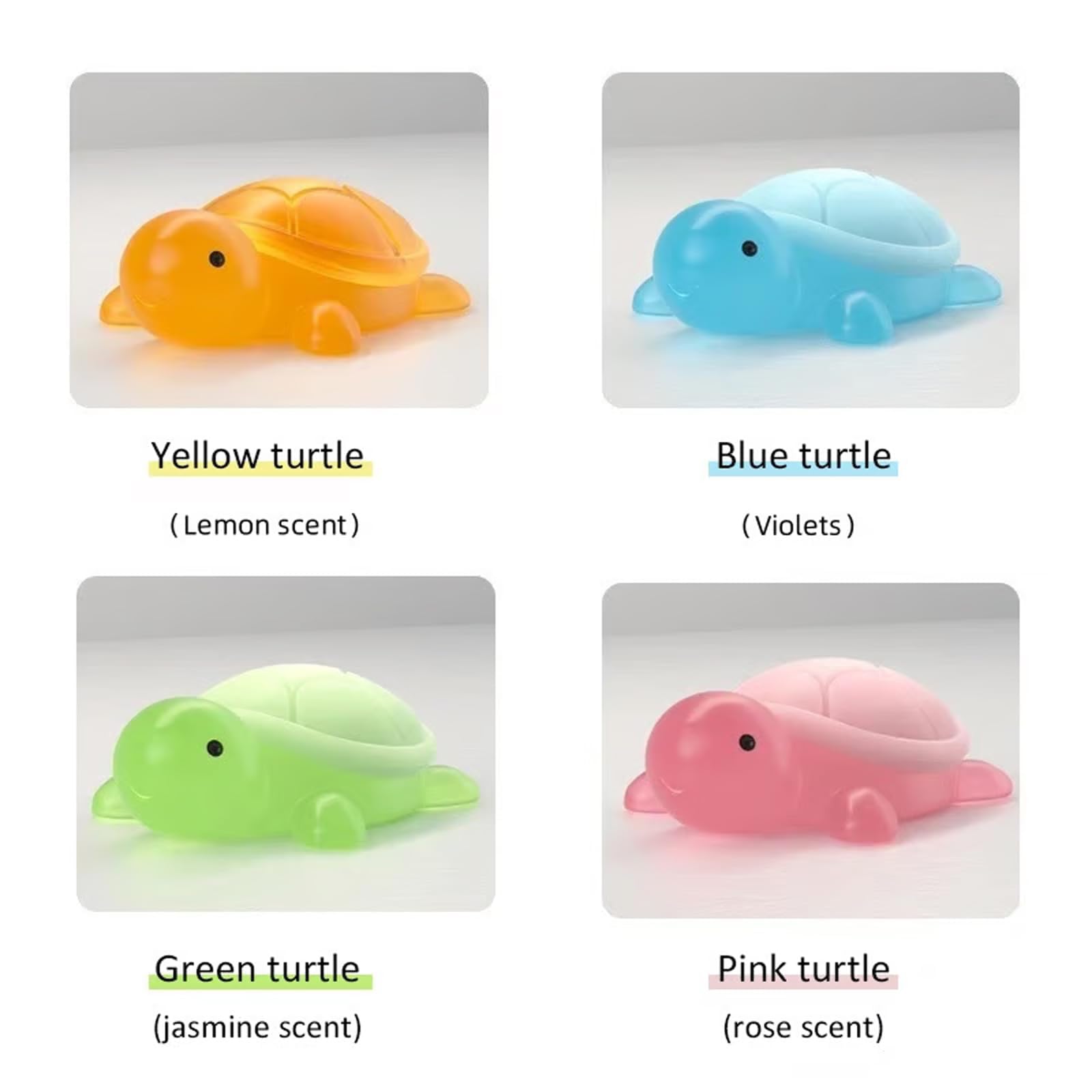 Handmade Turtle-Shaped Essential Oil Soap for Kids - Natural Moisturizing & Cleansing Bath Soap - Cute Mini Turtle Soap Bar for Gentle Skin Care - Perfect for Kids' Bath Time & Gift Ideas