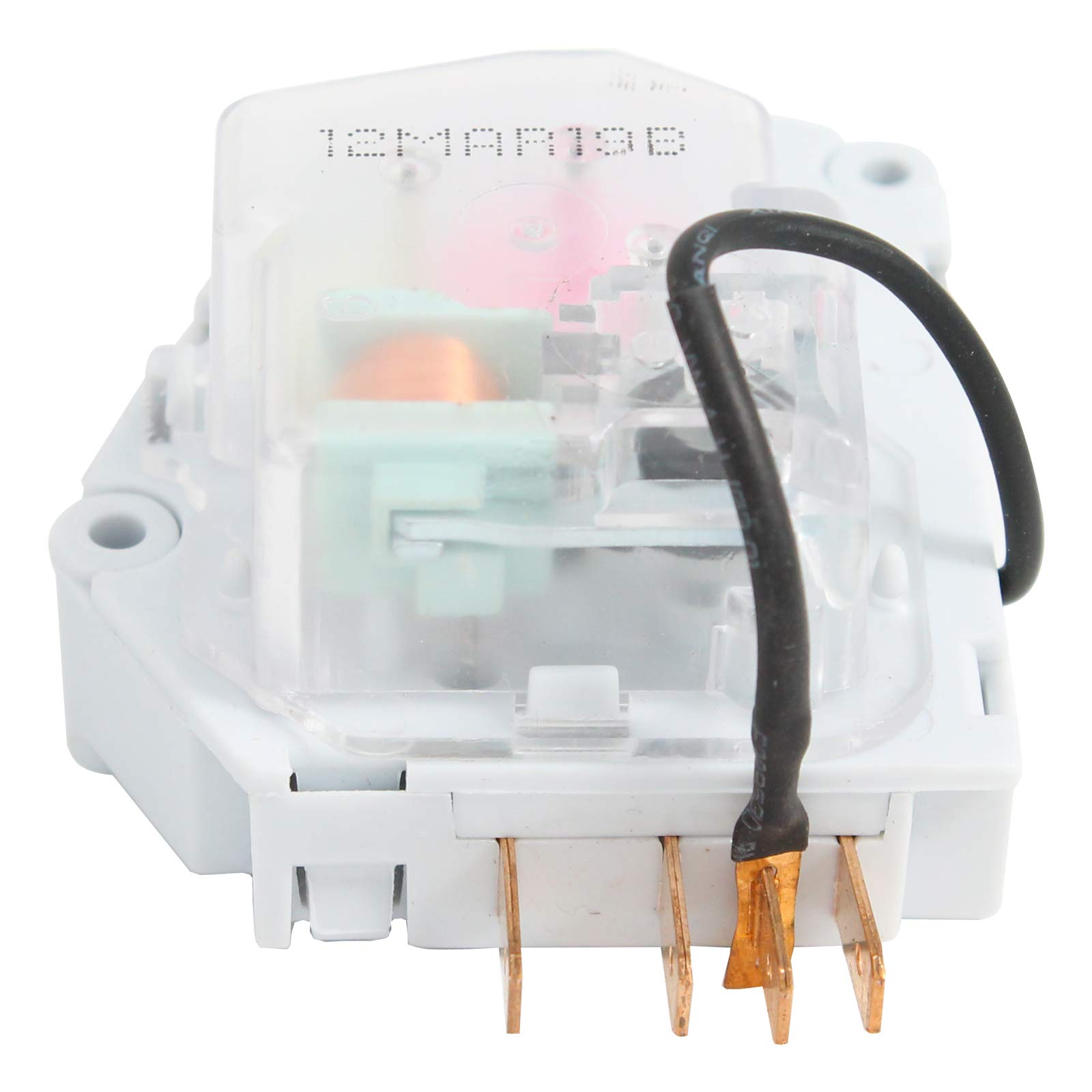 2-Pack W10822278 Refrigerator Defrost Timer Replacement for Whirlpool ET22RKXZW00 - Compatible with 482493 Defrost Timer - UpStart Components Brand - Perfect for DIY Refrigerator Repair and Maintenance