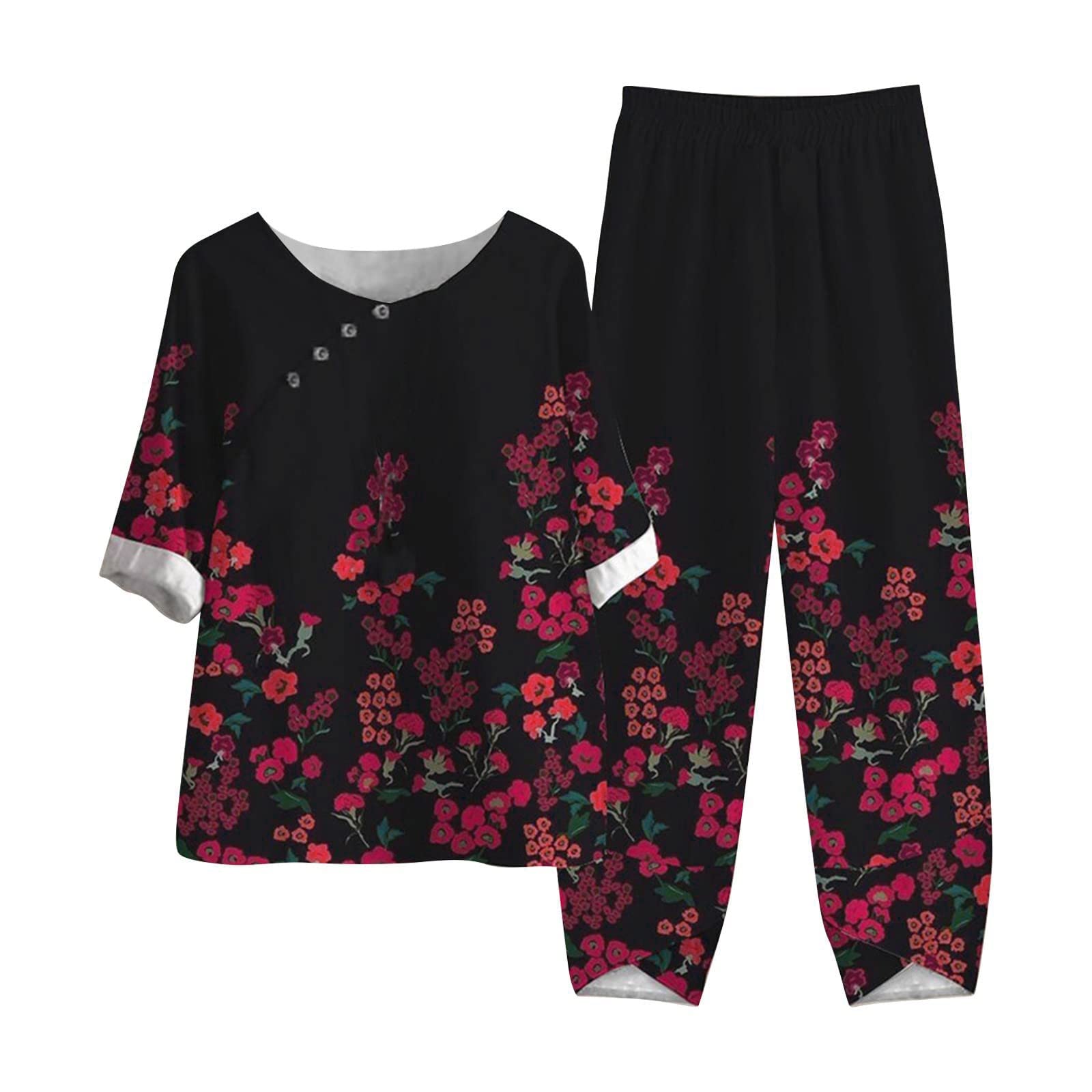 Oelaio Women's 2-Piece Matching Sweatsuit Set - Y2K Style Shorts & Top Lounge Outfit for Vacation, Casual Wear & Street Fashion | Perfect for Beach Trips, Gym Sessions & Weekend Hangouts