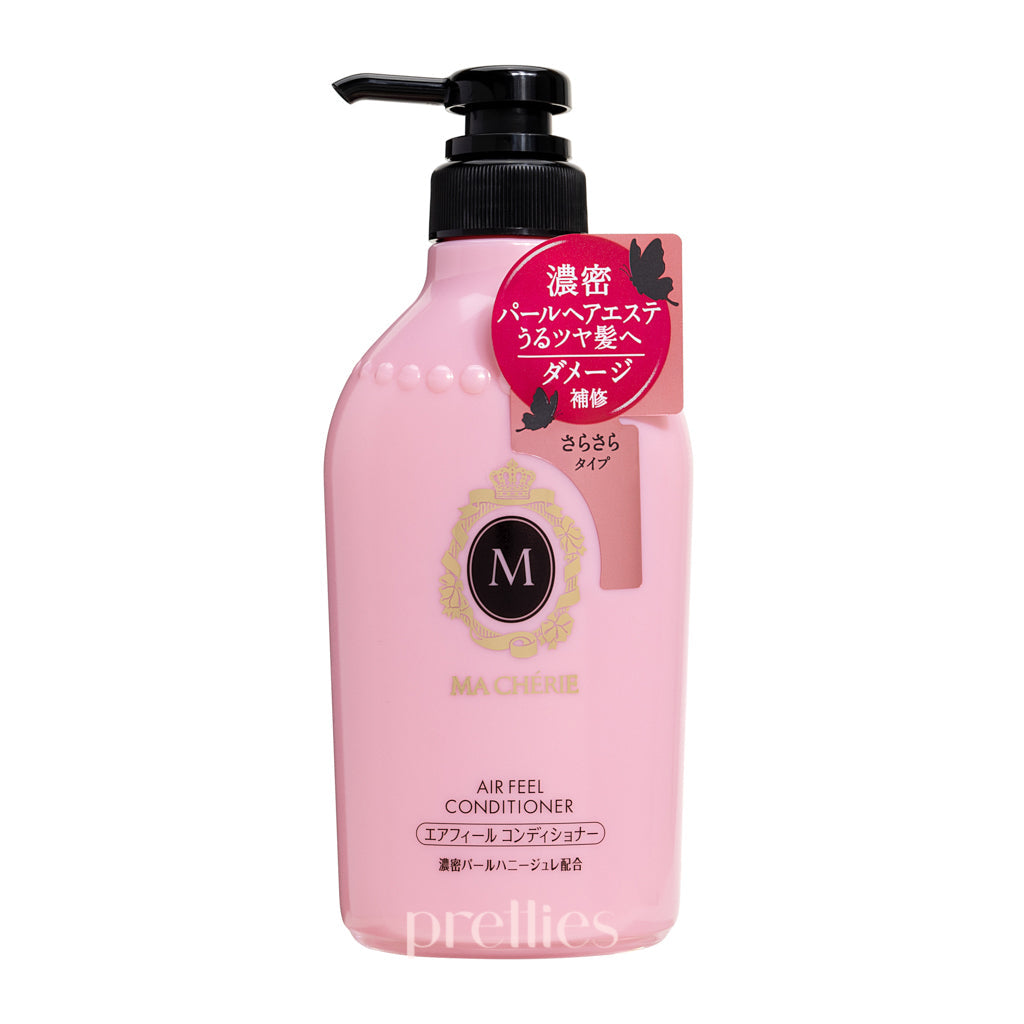 Shiseido MaCherie Air Feel Conditioner EX 450ml - Lightweight Hydrating Hair Conditioner for Soft, Silky Hair (Pink) | Perfect for Daily Use & Damaged Hair Care