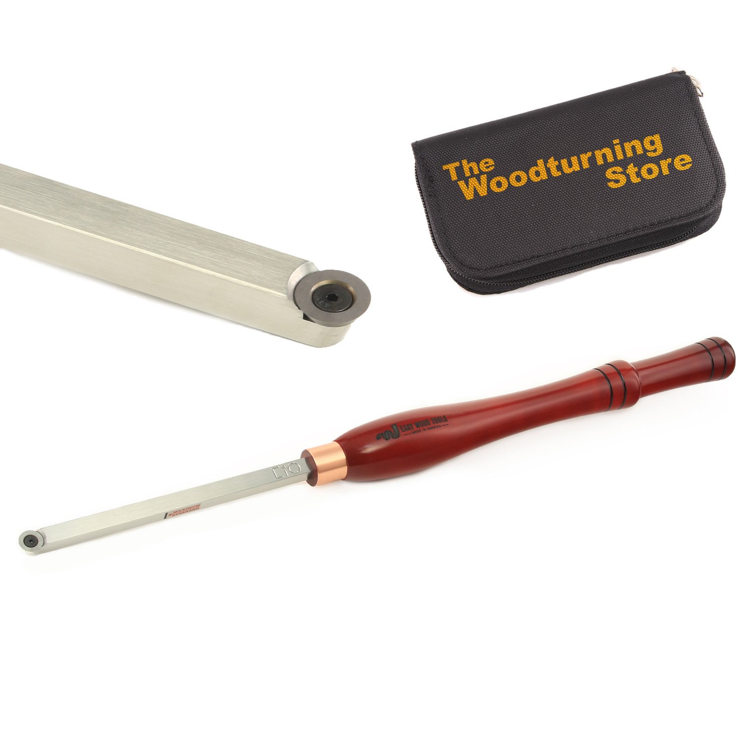 Easy Wood Tools 4200 Full-Size Easy Finisher with Bonus Woodturning Store Carbide Cutter Holder - Perfect for Woodturning, DIY Projects & Professional Woodworking