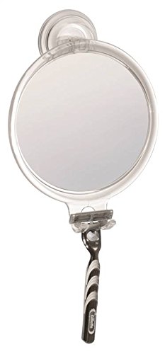 Fog-Free Round Bathroom Mirror with Powerlock 52120 Technology - Perfect for Showers, Gyms & Spa Rooms