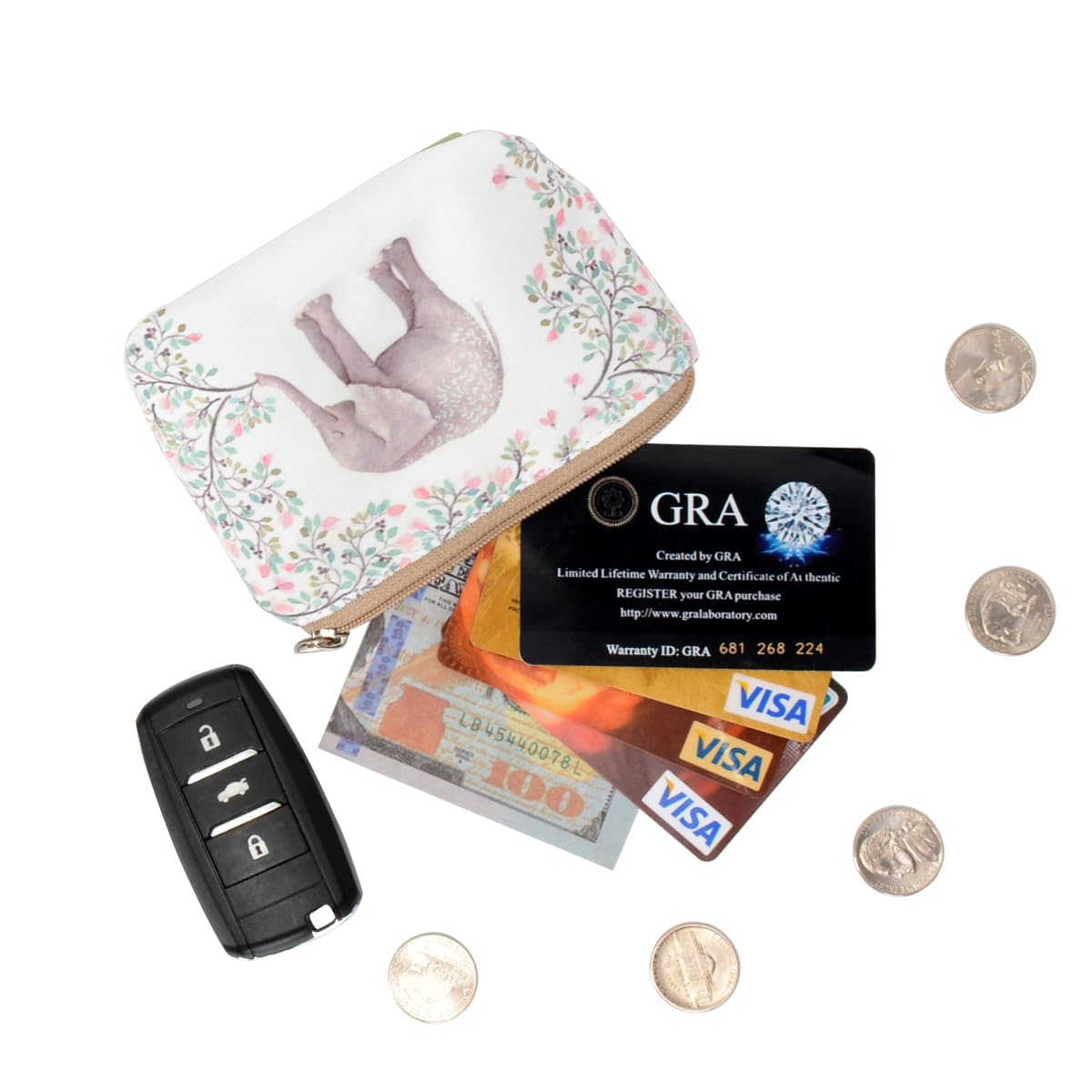 Cute Women's & Girls' Fashion Coin Purse Wallet - Small Change Pouch & Key Holder for Daily Use, Shopping, Travel, and Gift Giving