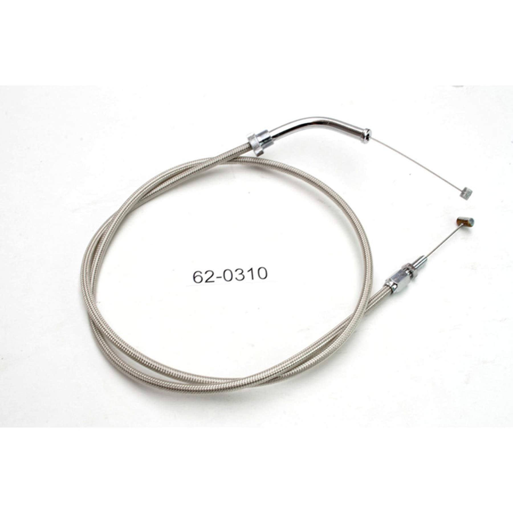 Armor Coat Stainless Steel Push Throttle Cable for 1998-2002 Honda VT1100C3 Shadow Aero Motorcycle - Durable Replacement Part for Smooth Acceleration & Riding Comfort