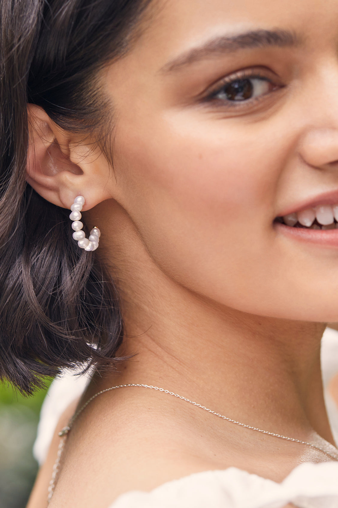 Stylish Multi Pearl Beaded Hoop Earrings for Women - Elegant Fashion Jewelry for Parties, Weddings & Everyday Wear