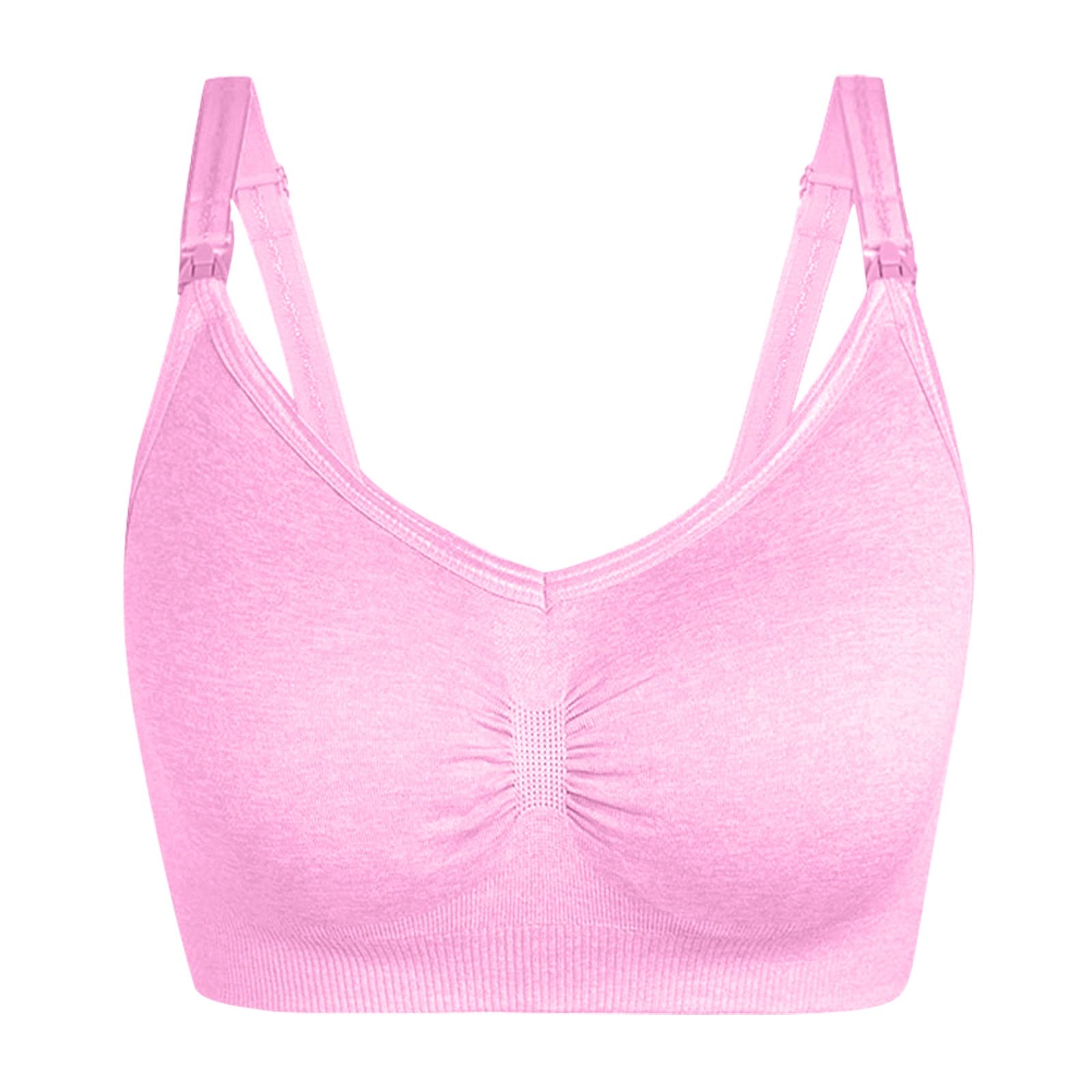 MOMKER Wireless Maternity Bra for Breastfeeding - Comfortable Nursing Underwear for Pregnant Women - Perfect for Daily Wear, Sleeping & Postpartum Recovery